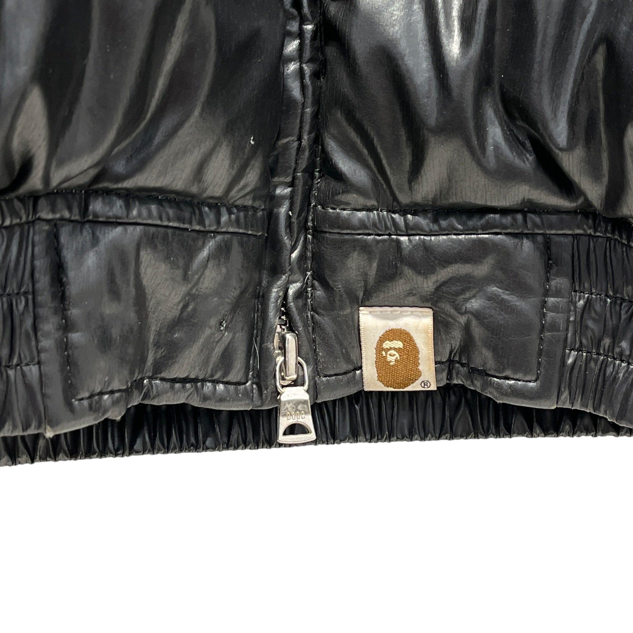 A BATHING APE/Jacket/M/Nylon/BLK/2004 NIGO ERA PUFFER (VINTAGE) view 5