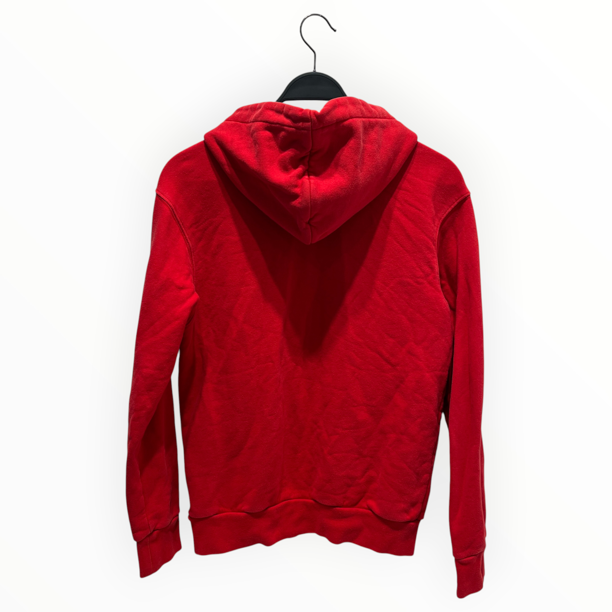 Palm Angels/Hoodie/XXS/Cotton/RED/black spray logo view 2