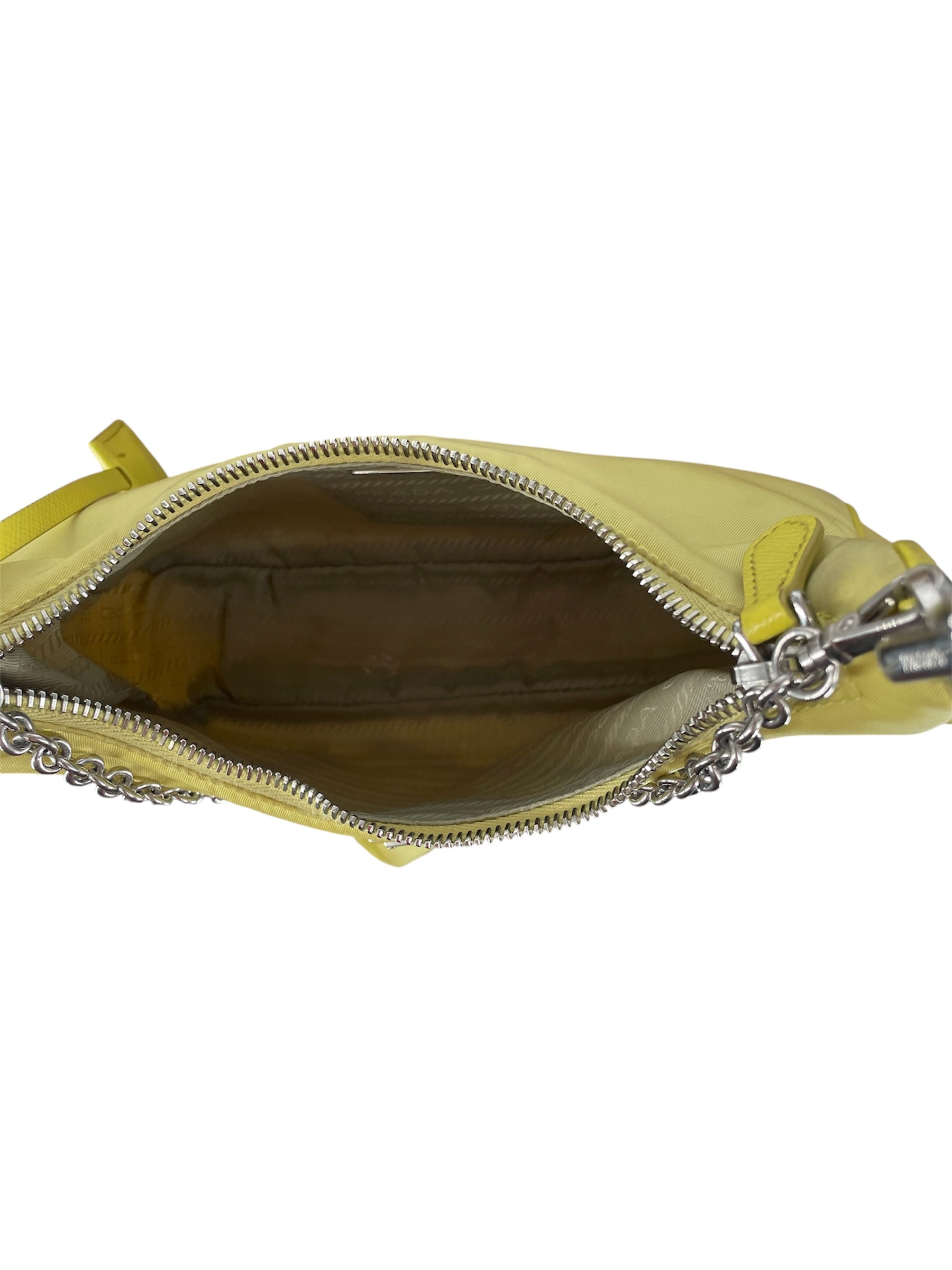 PRADA/Bag/Nylon/YEL/TESSUTO RE-EDTION NEON YELLOW view 5