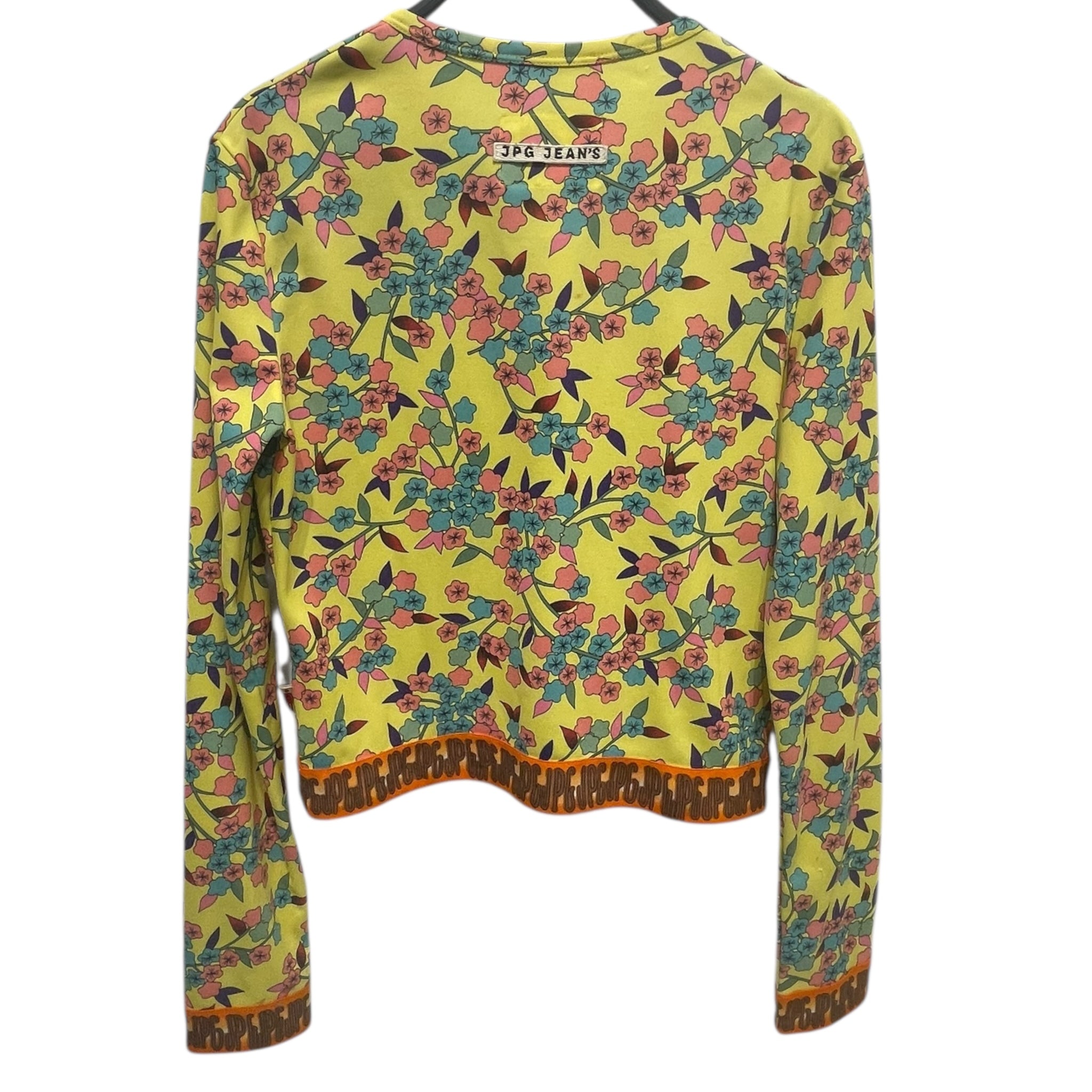 JPG JEAN'S/LS Shirt/L/Floral Pattern/Polyester/YEL/ view 2