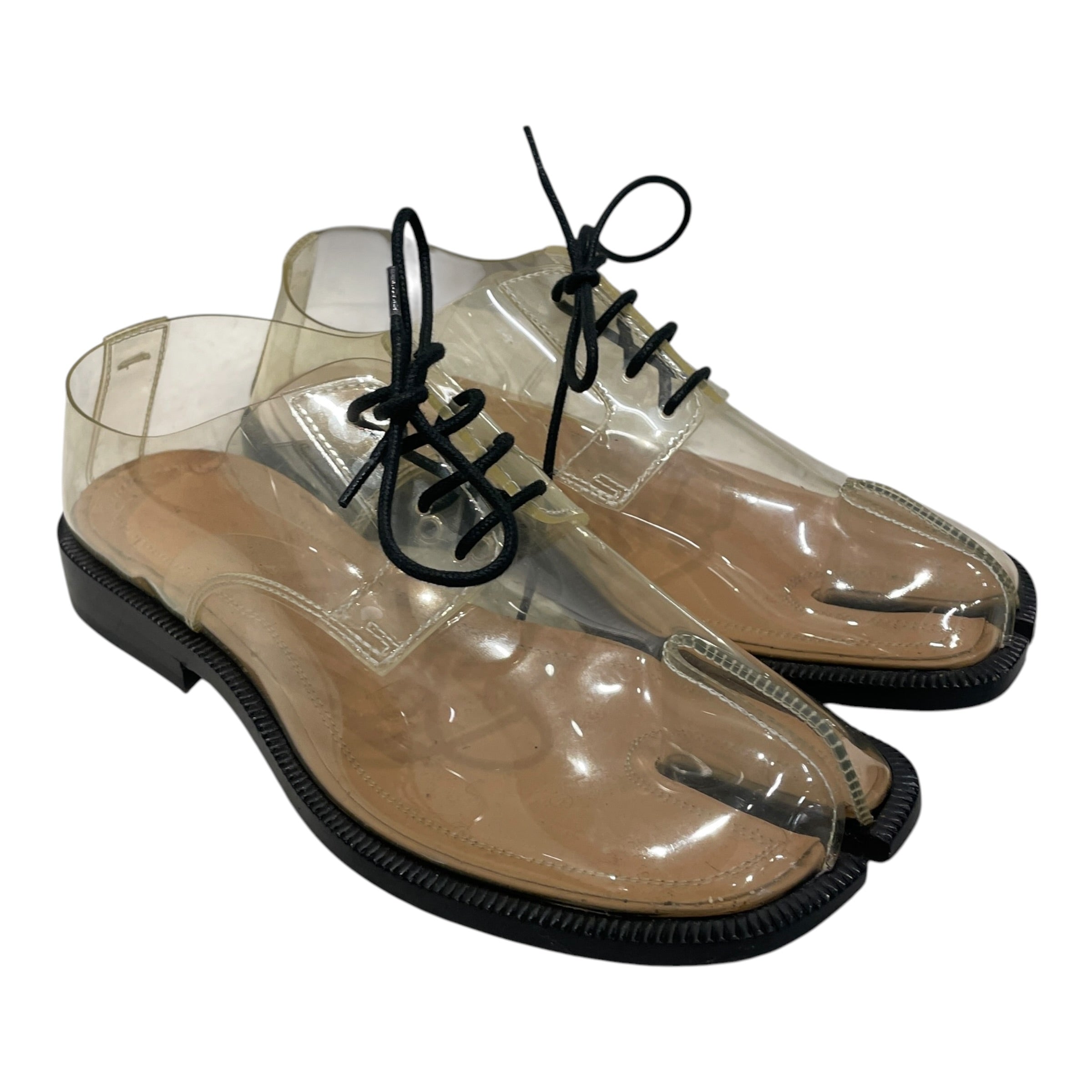 Maison Margiela/Flat Shoes/EU 35/Acrylic/CLR/CLEAR TABI SHOE view 1