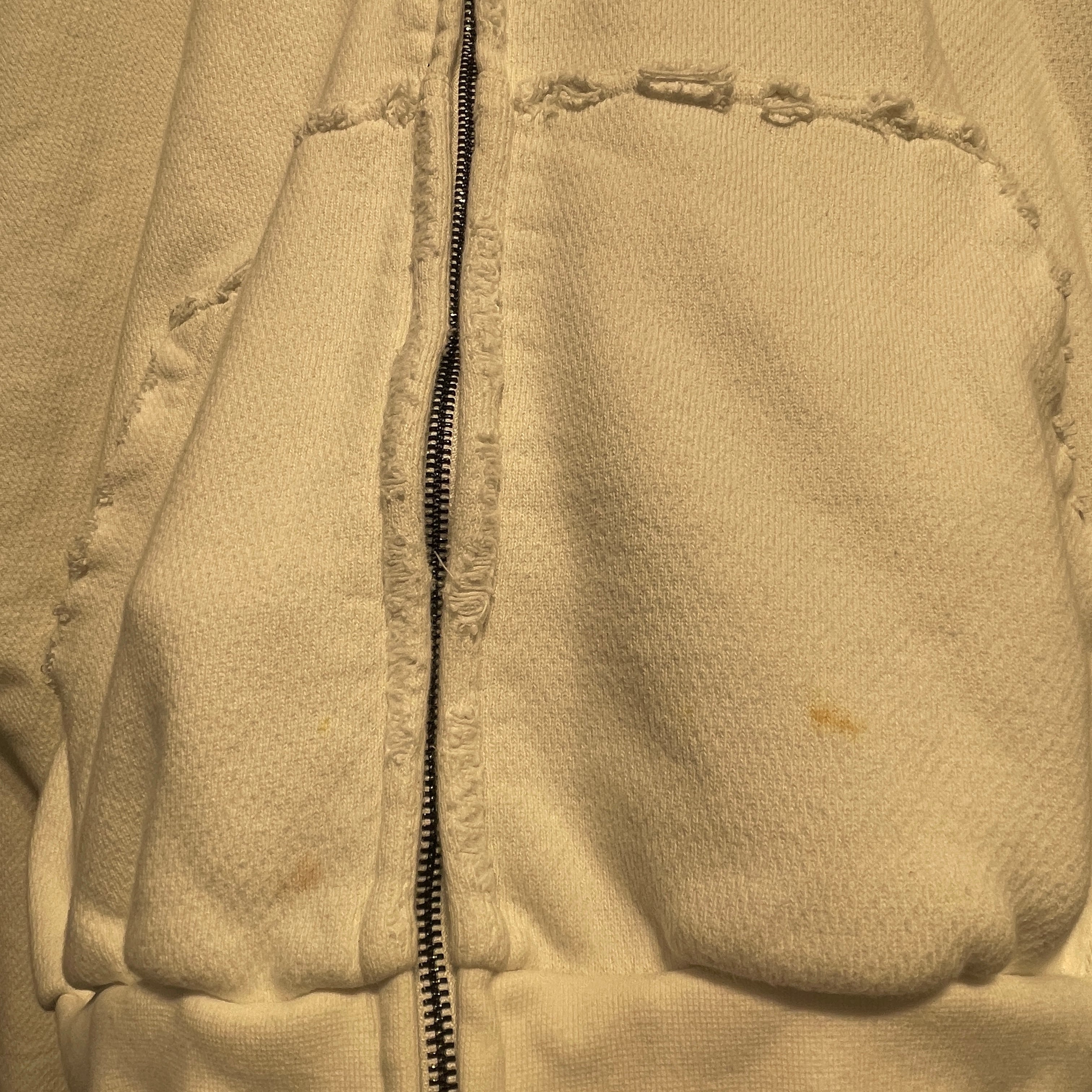 Raspberry Hills/Zip Up Hoodie/XL/Cotton/WHT/sun valley view 3