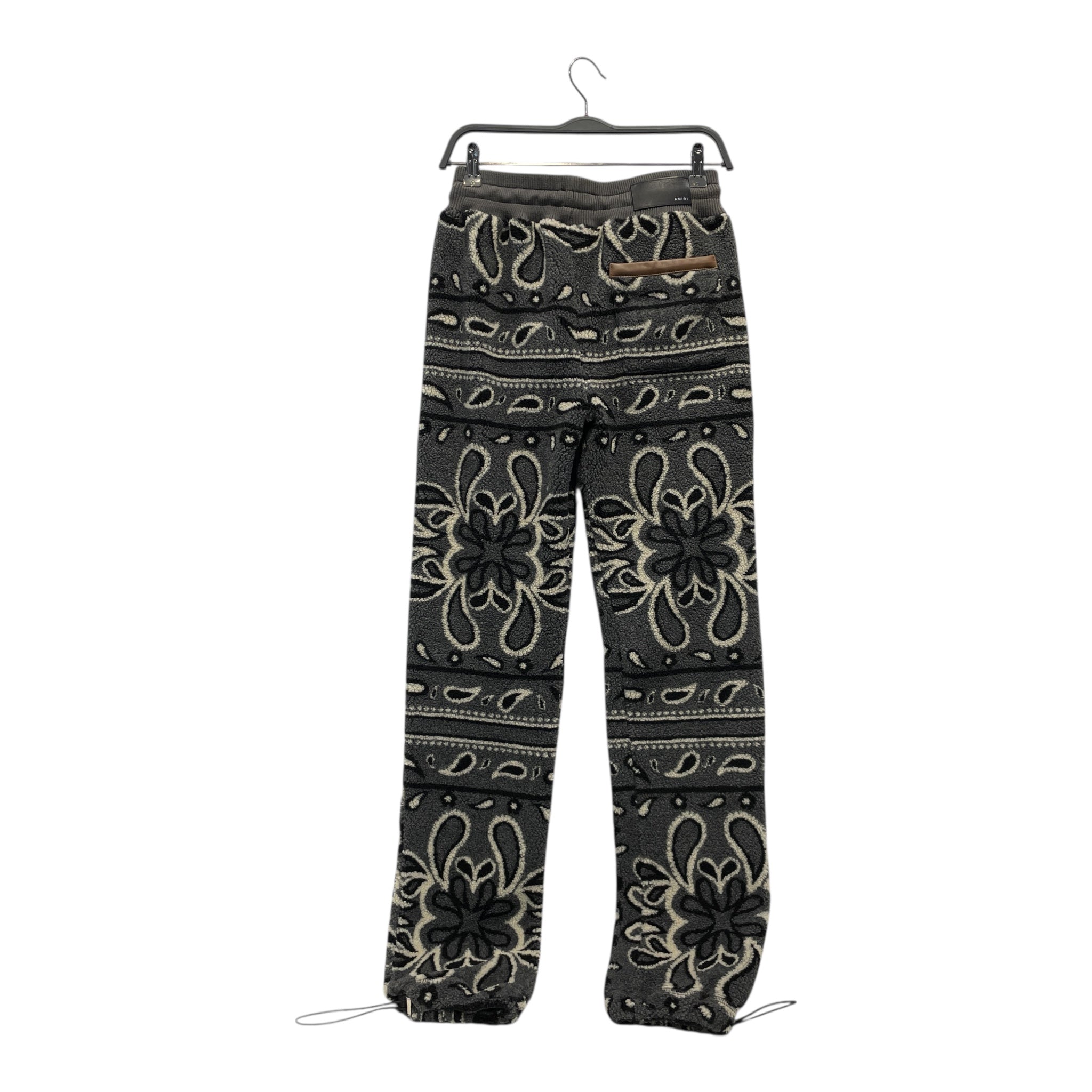 AMIRI/Pants/S/Acrylic/GRY/Paisley/Bandana Fleece Joggers view 2