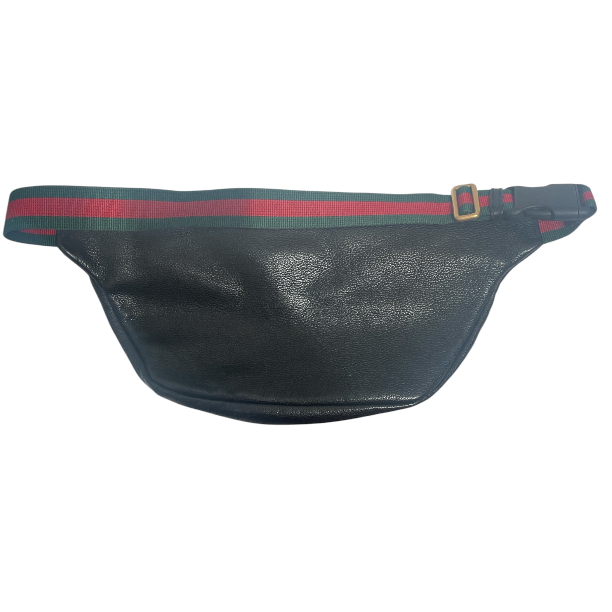 GUCCI/Fanny Pack/BLK/GG GUCCI BLACK FANNY PACK view 2