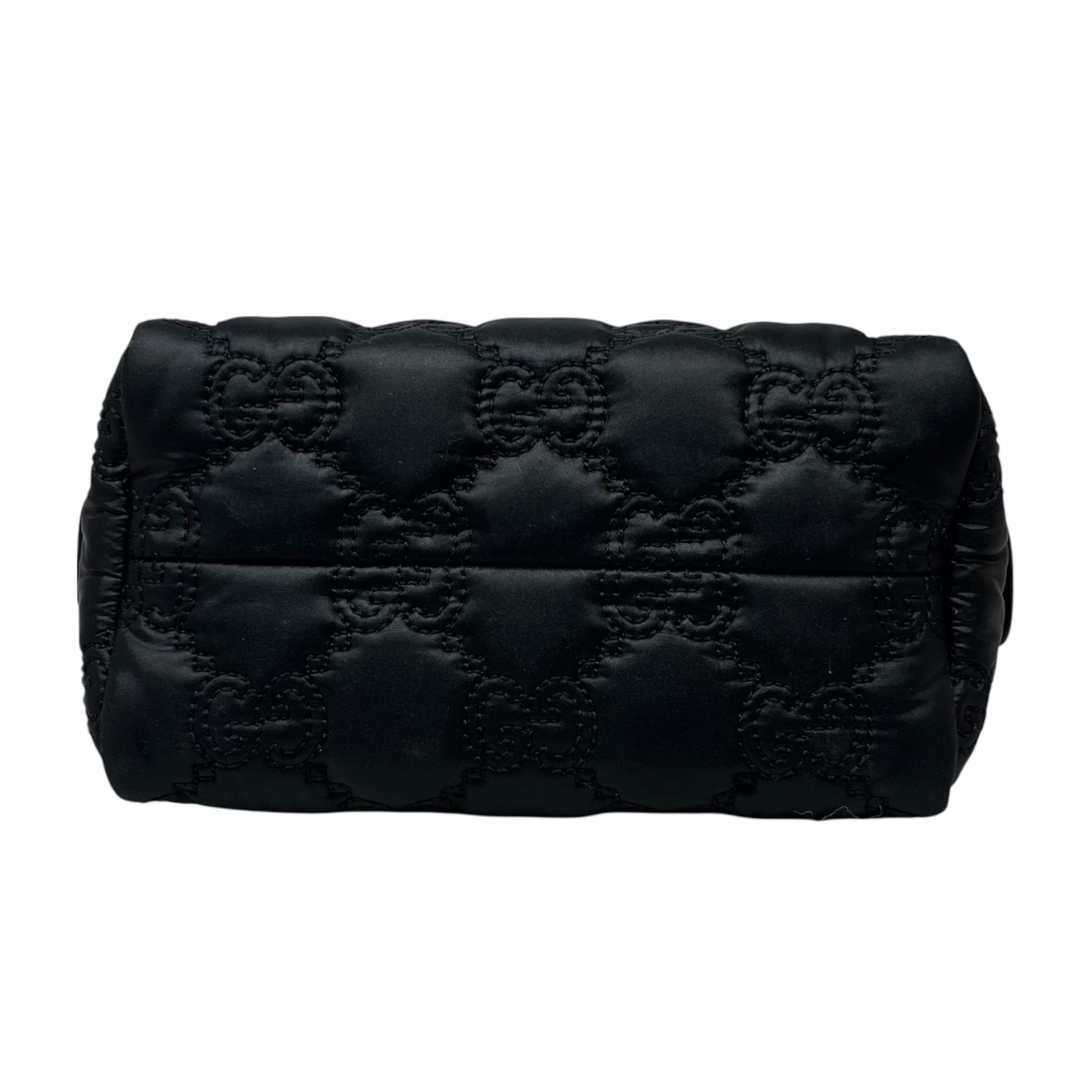GUCCI/Pouch/Monogram/Leather/BLK/726047 562600 view 3