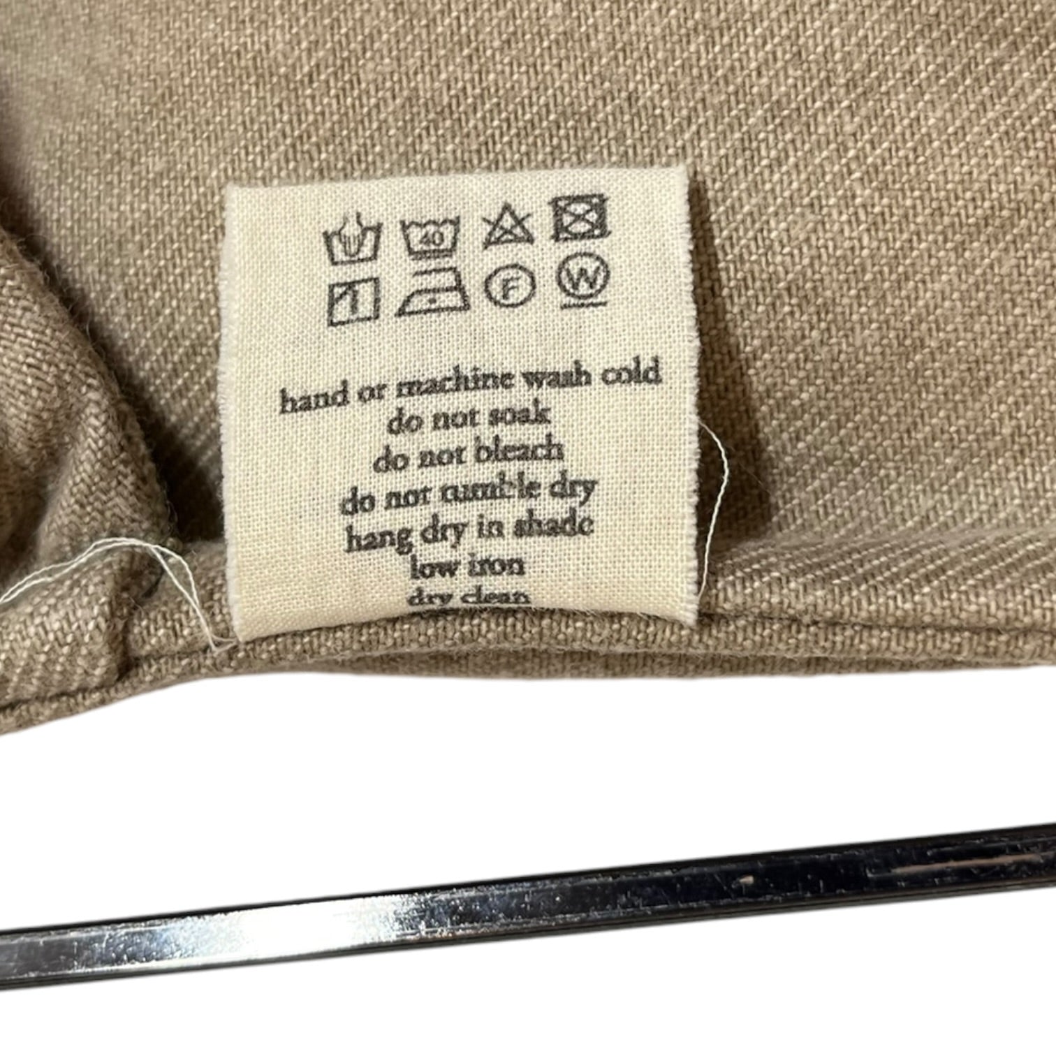 evan kinori/Straight Pants/32/Cotton/CML/2025 Made in Japan Trousers view 5