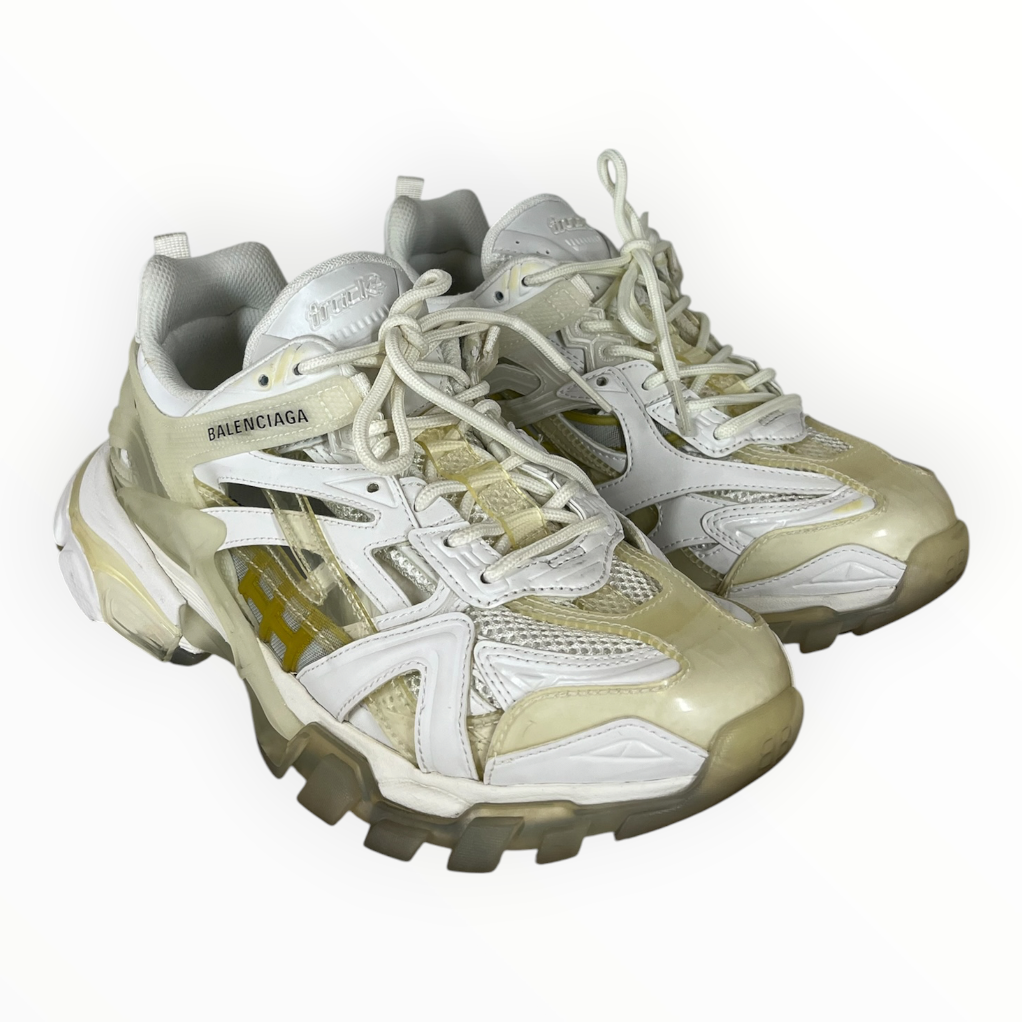 BALENCIAGA/Low-Sneakers/US 9/Cotton/WHT/TRACK 2 view 1