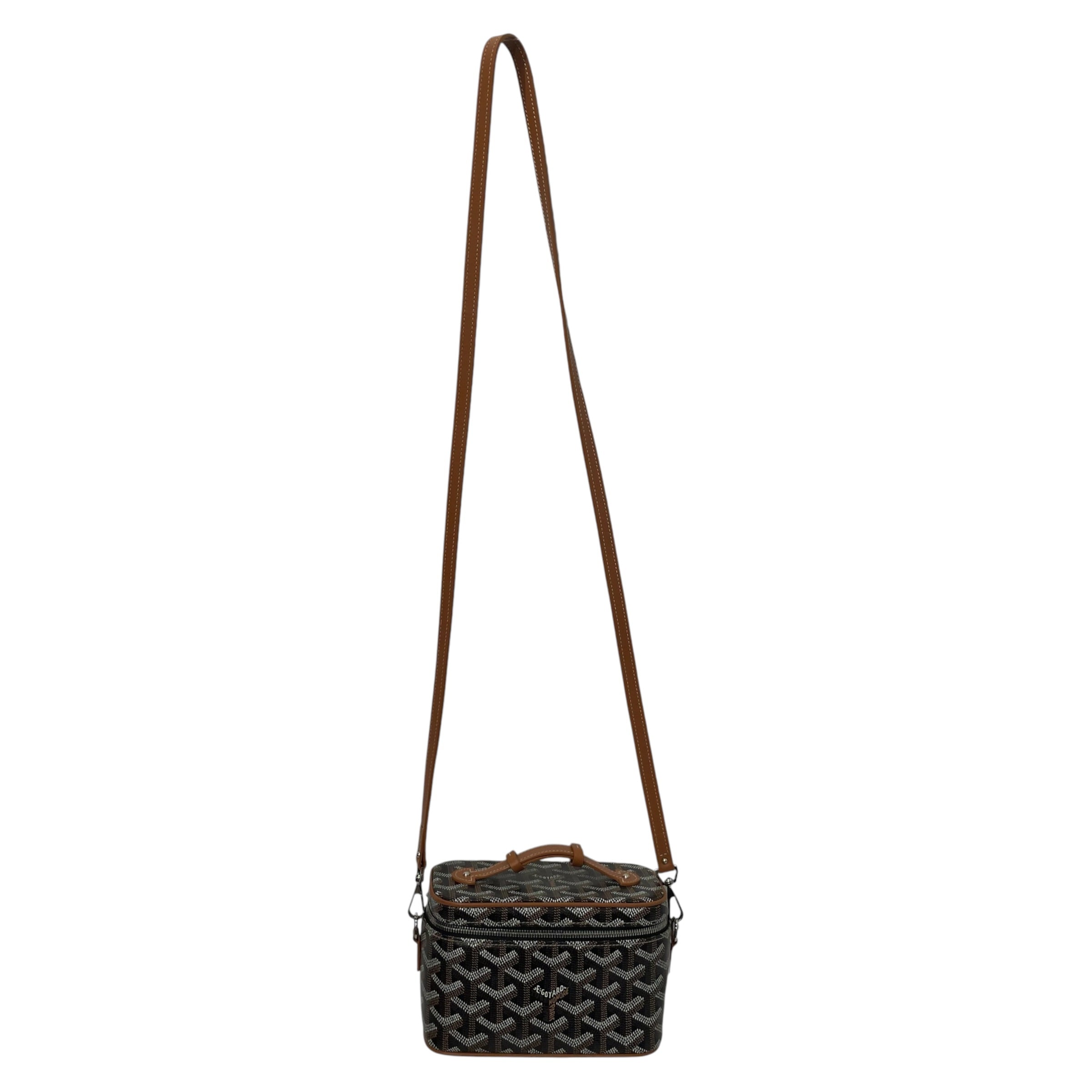 GOYARD/Bag/All Over Print/BLK/Mini Vanity view 1