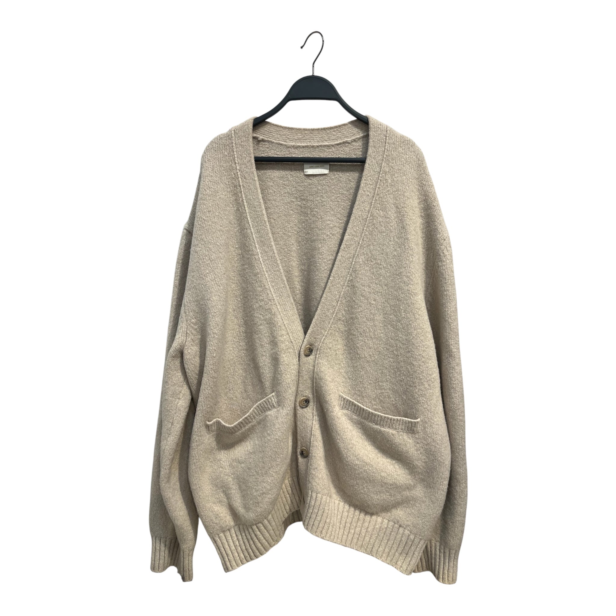 AIME LEON DORE/Cardigan/XXL/Wool/CRM/CREAM WOOL CARDIGAN view 1