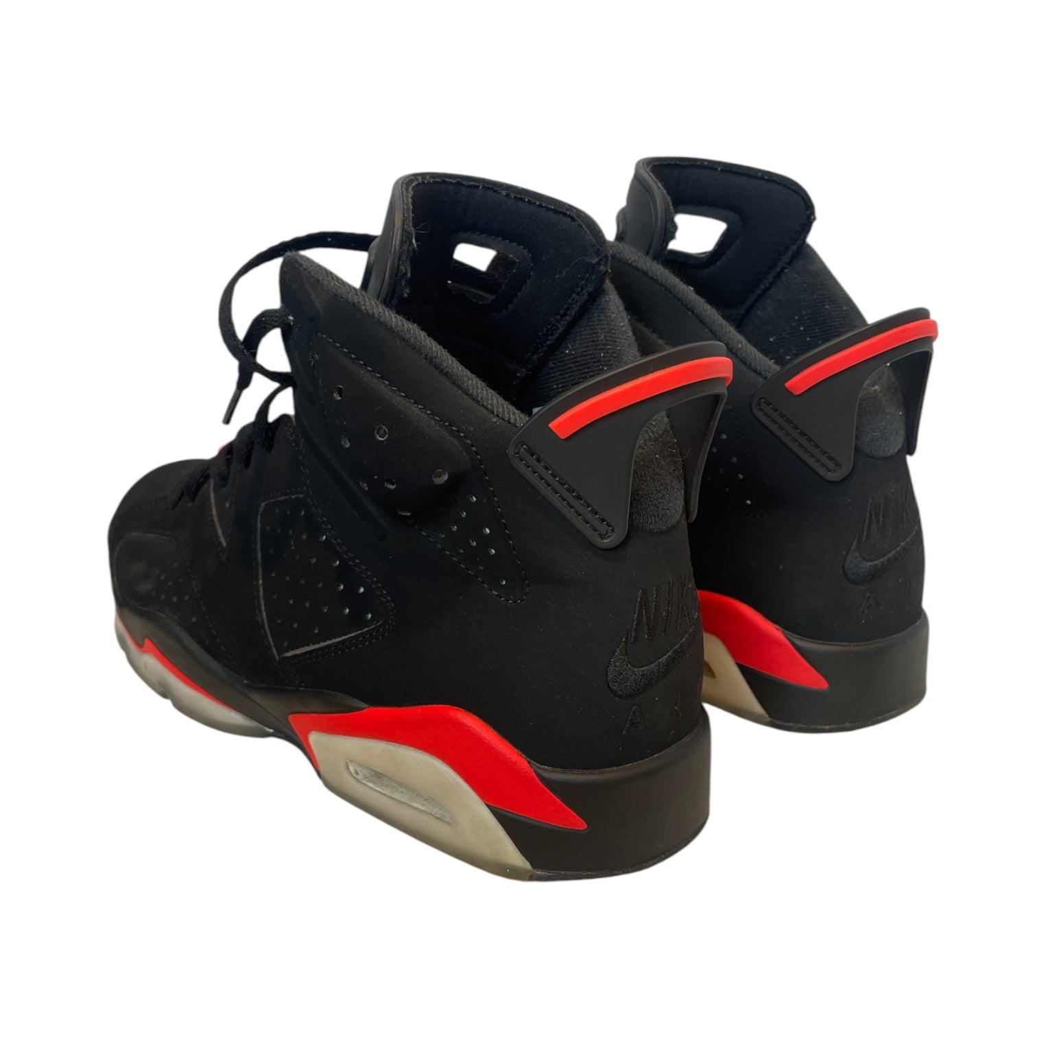 NIKE/AIR JORDAN 6 RETRO/Hi-Sneakers/US 9/BLK/384664-060 view 2