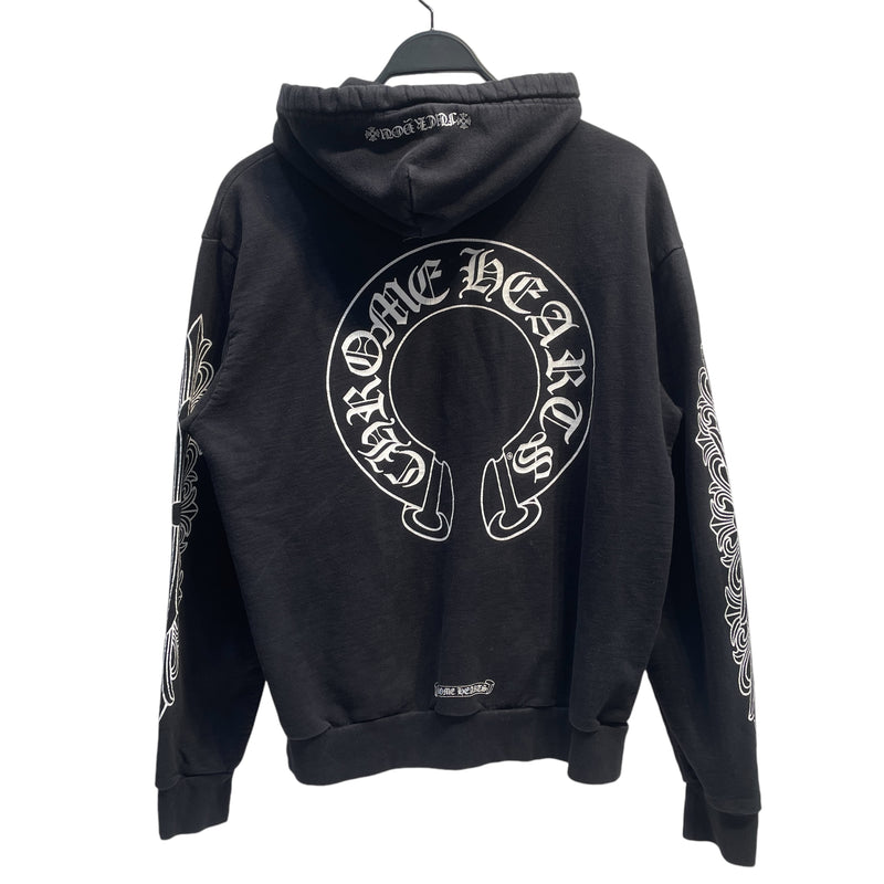 CHROME HEARTS/Hoodie/M/Cotton/BLK/