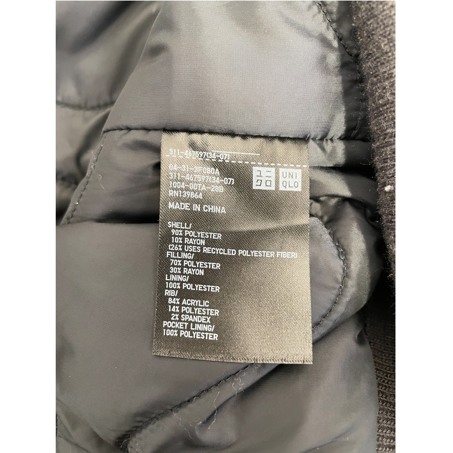 Engineered Garments/UNIQLO/Blouson/L/Wool/GRY/Bomber view 4