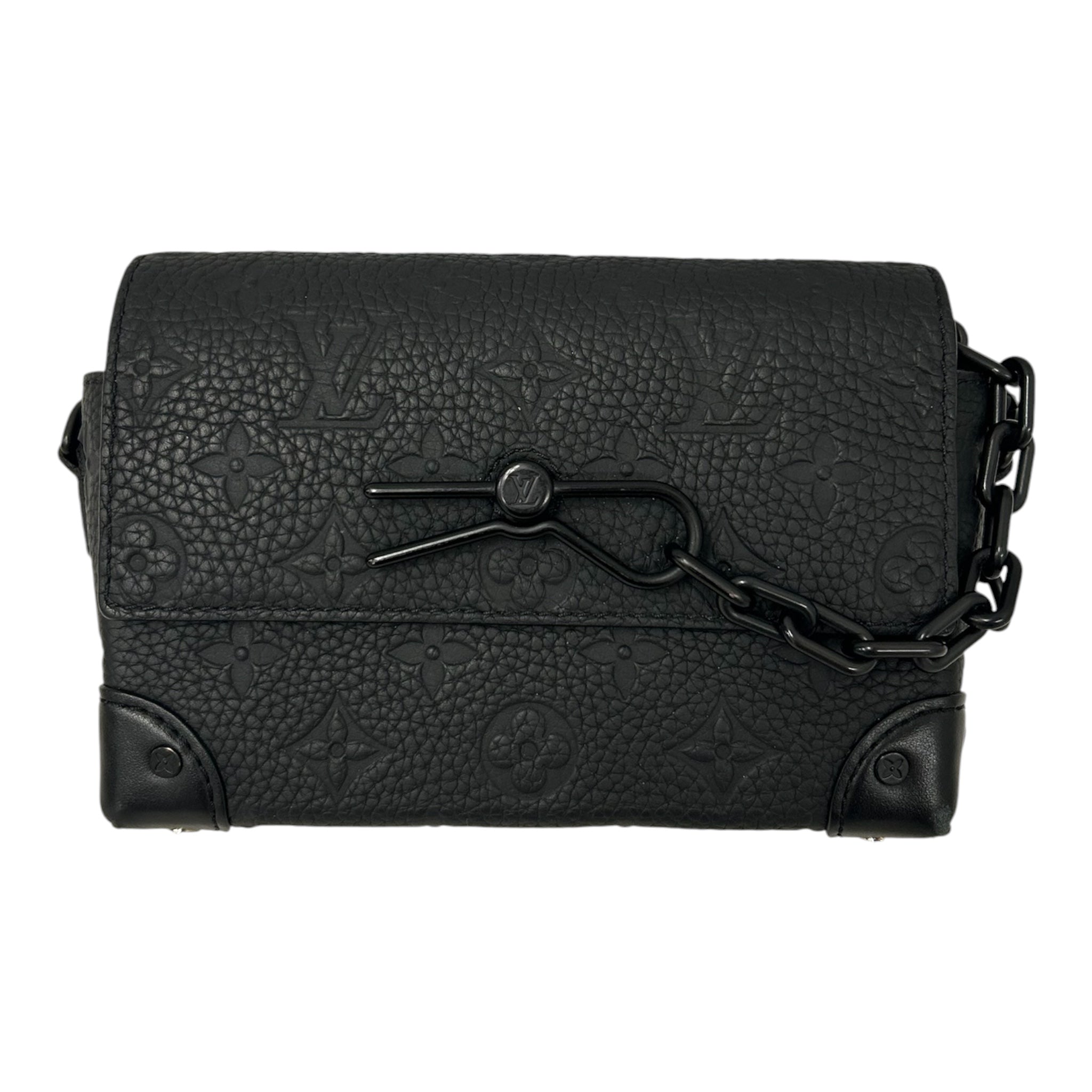 LOUIS VUITTON/Bag/Leather/BLK/STEAMER WEARABLE WALLET view 1