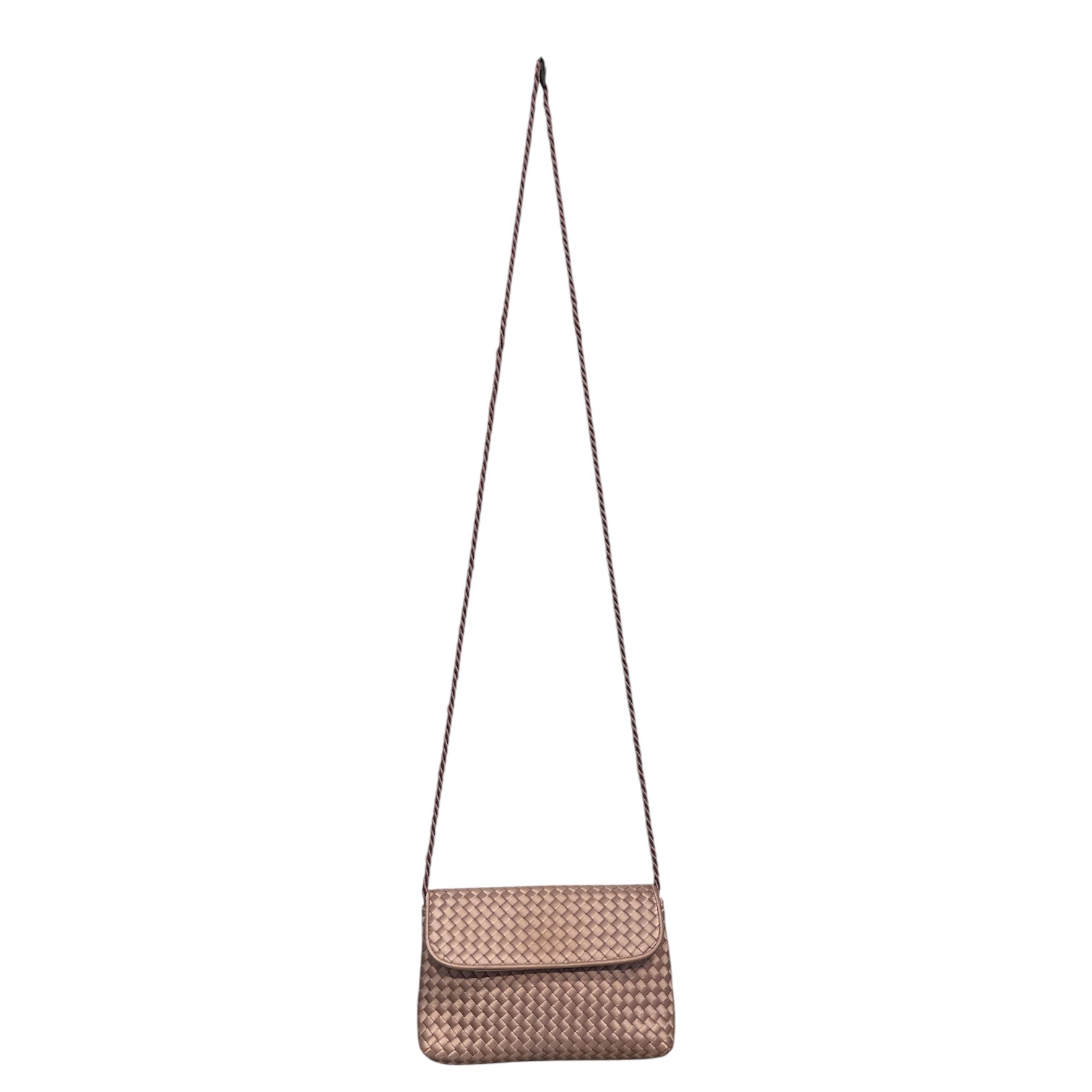 BOTTEGA VENETA/Hand Bag/PNK/BOTTEGA INTRECCIATO SATIN BAG view 1