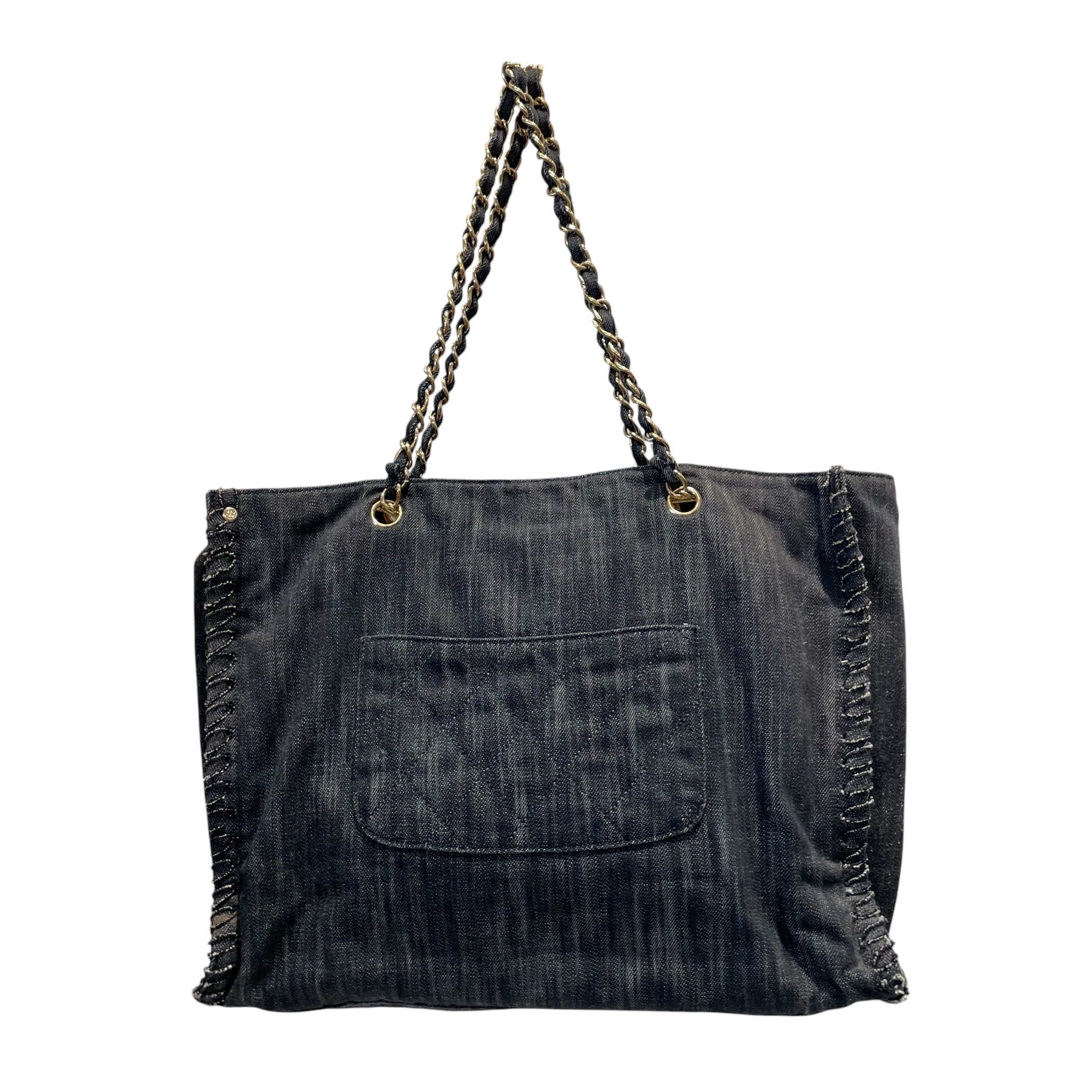 CHANEL/Tote Bag/All Over Print/Denim/IDG/Denim Night Flight Tote view 2