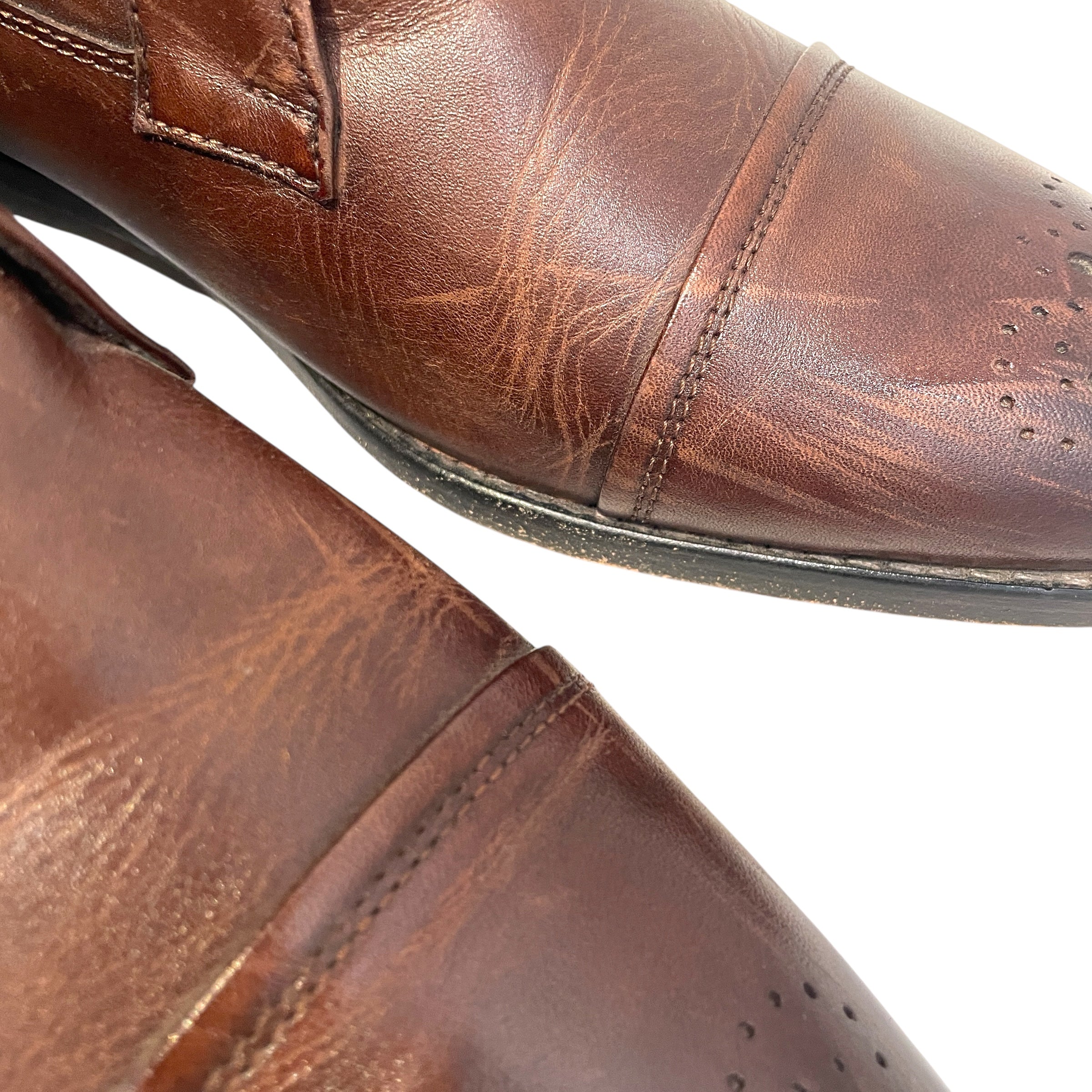J.L Rocha/Loafers/US 11.5/Leather/BRW/ view 5