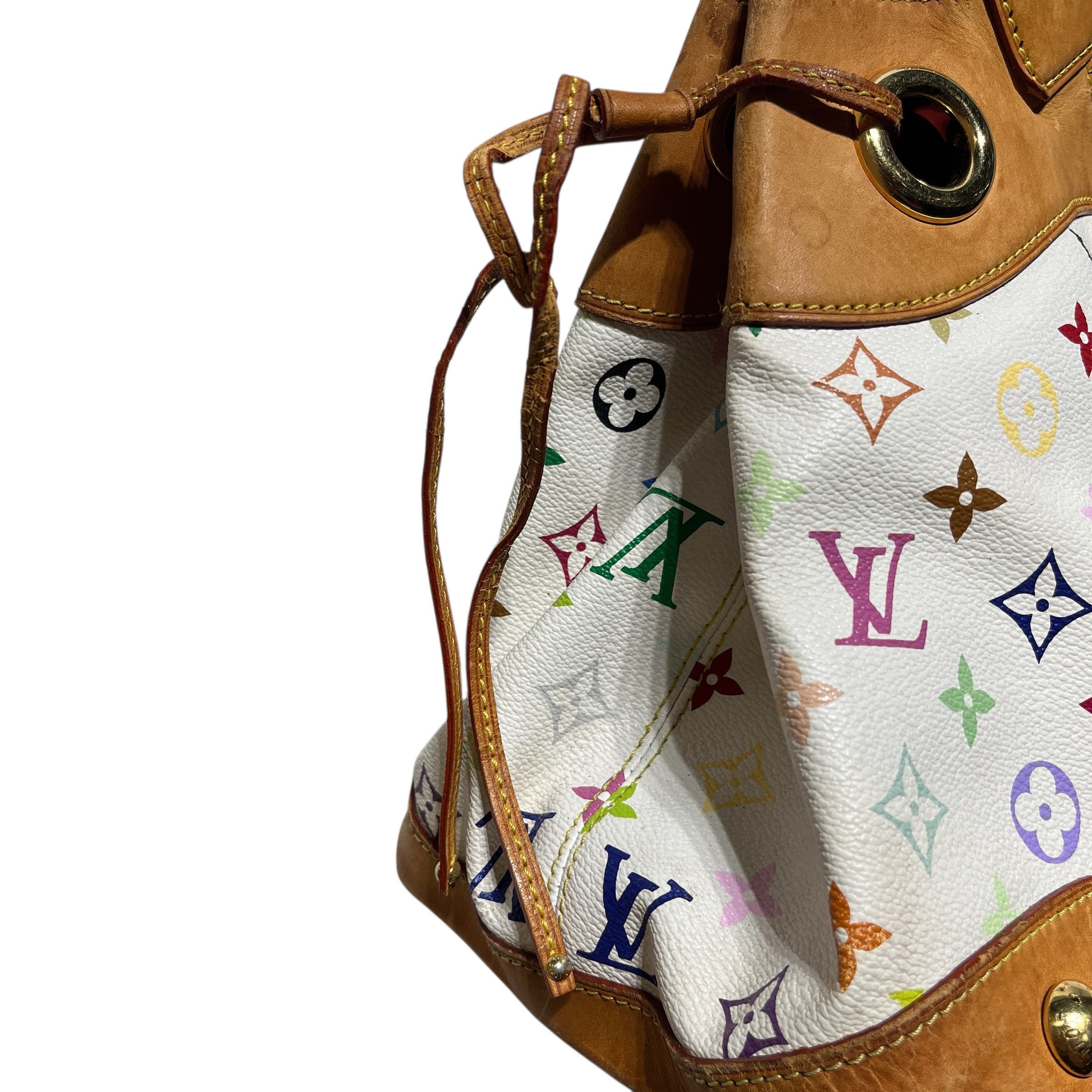 LOUIS VUITTON/Hand Bag/Monogram/Leather/WHT/URSULA GM view 9