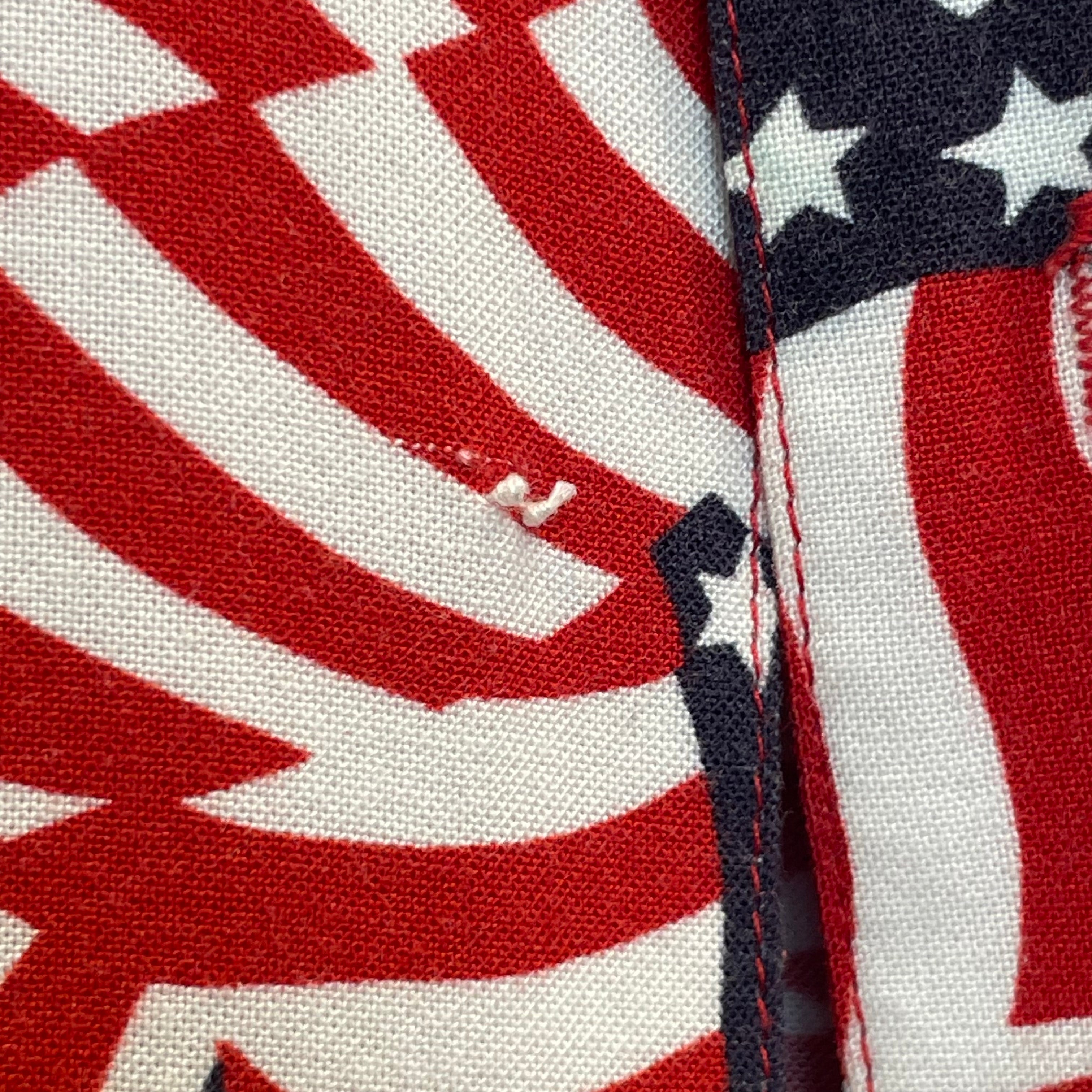 Supreme/SS Shirt/L/Cotton/RED/All Over Print/AMERICAN FLAG view 3