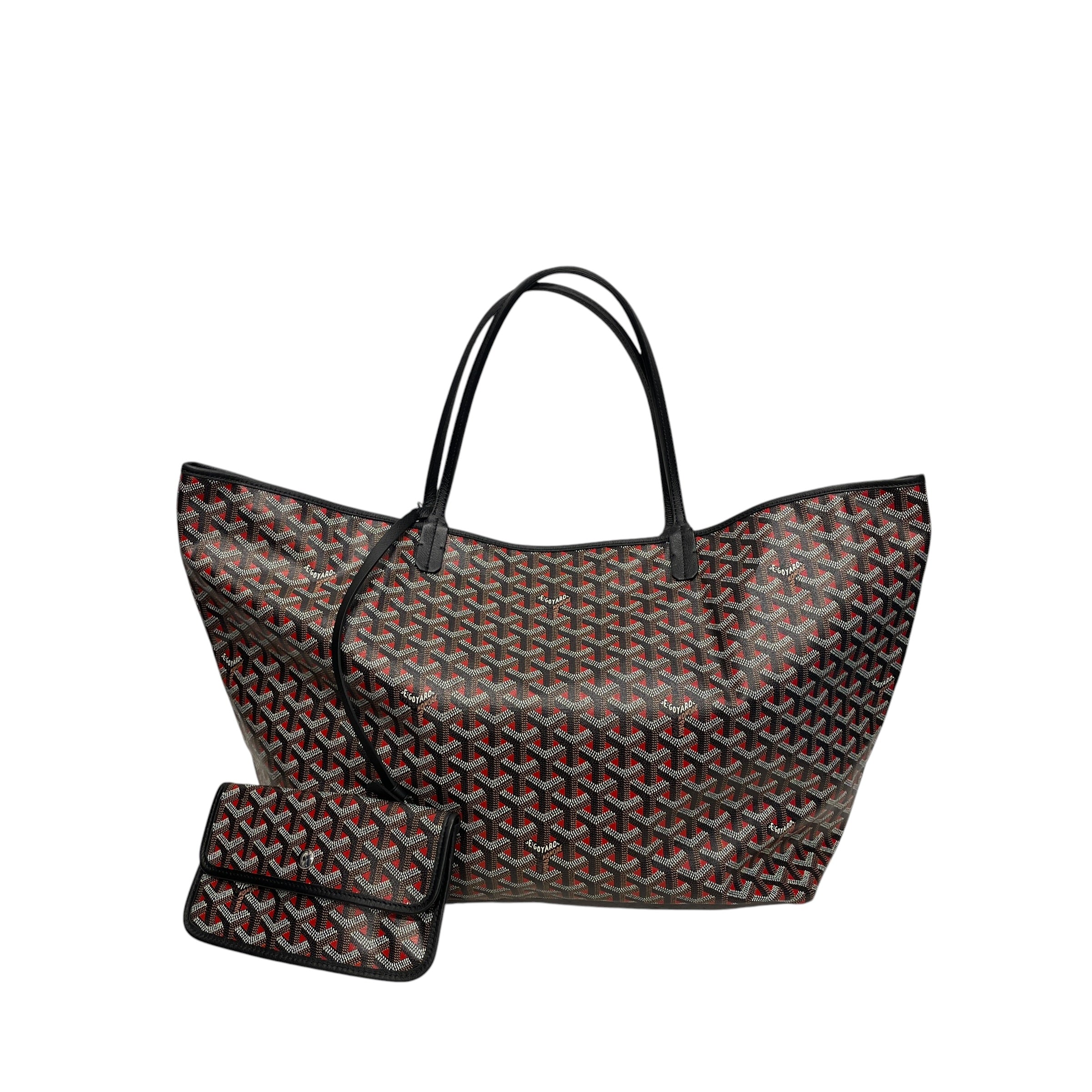 GOYARD/Tote Bag/Monogram/Leather/RED/SAINT LOUIS CLAIRE VOIE RED view 1
