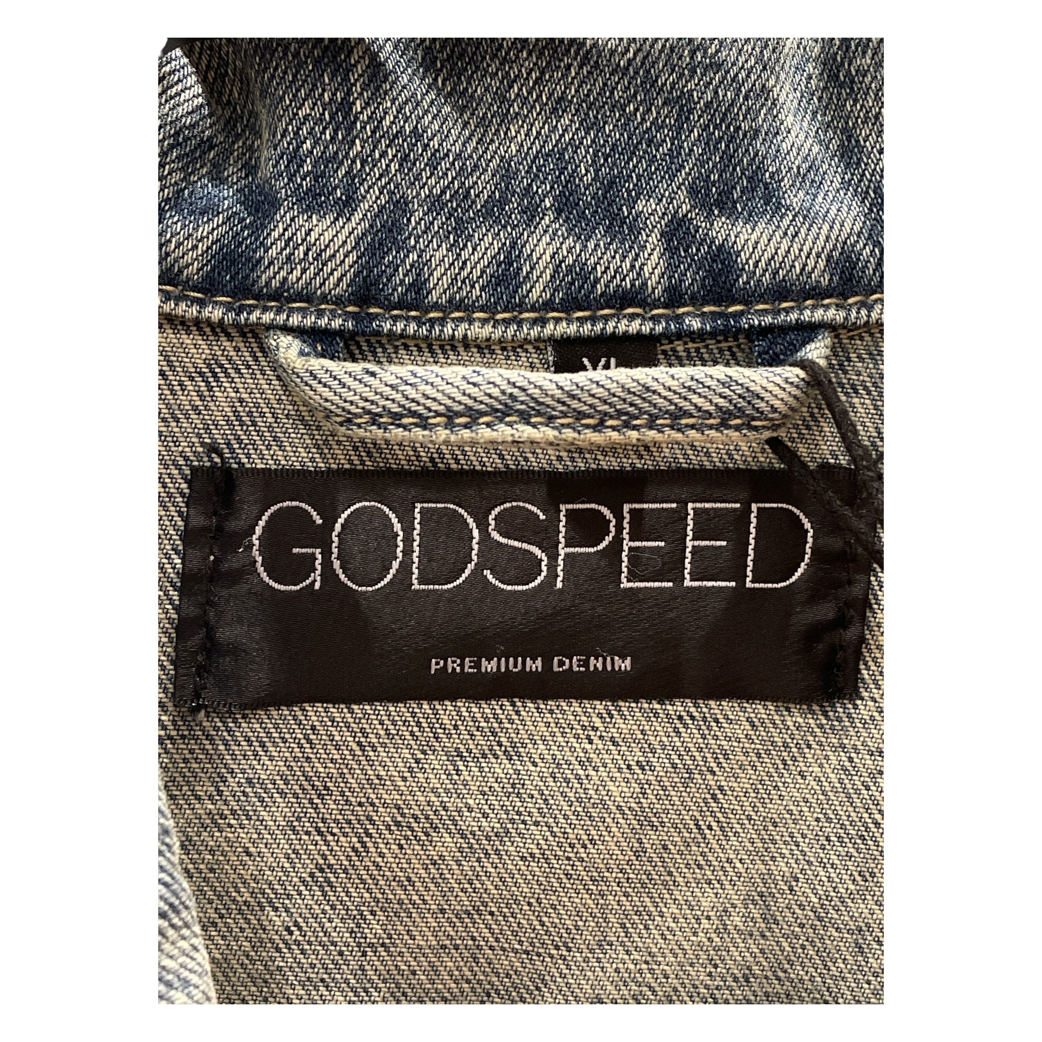GODSPEED NEW YORK/Denim Jkt/XL/Denim/BLU/Embroidered Denim Jacket view 3