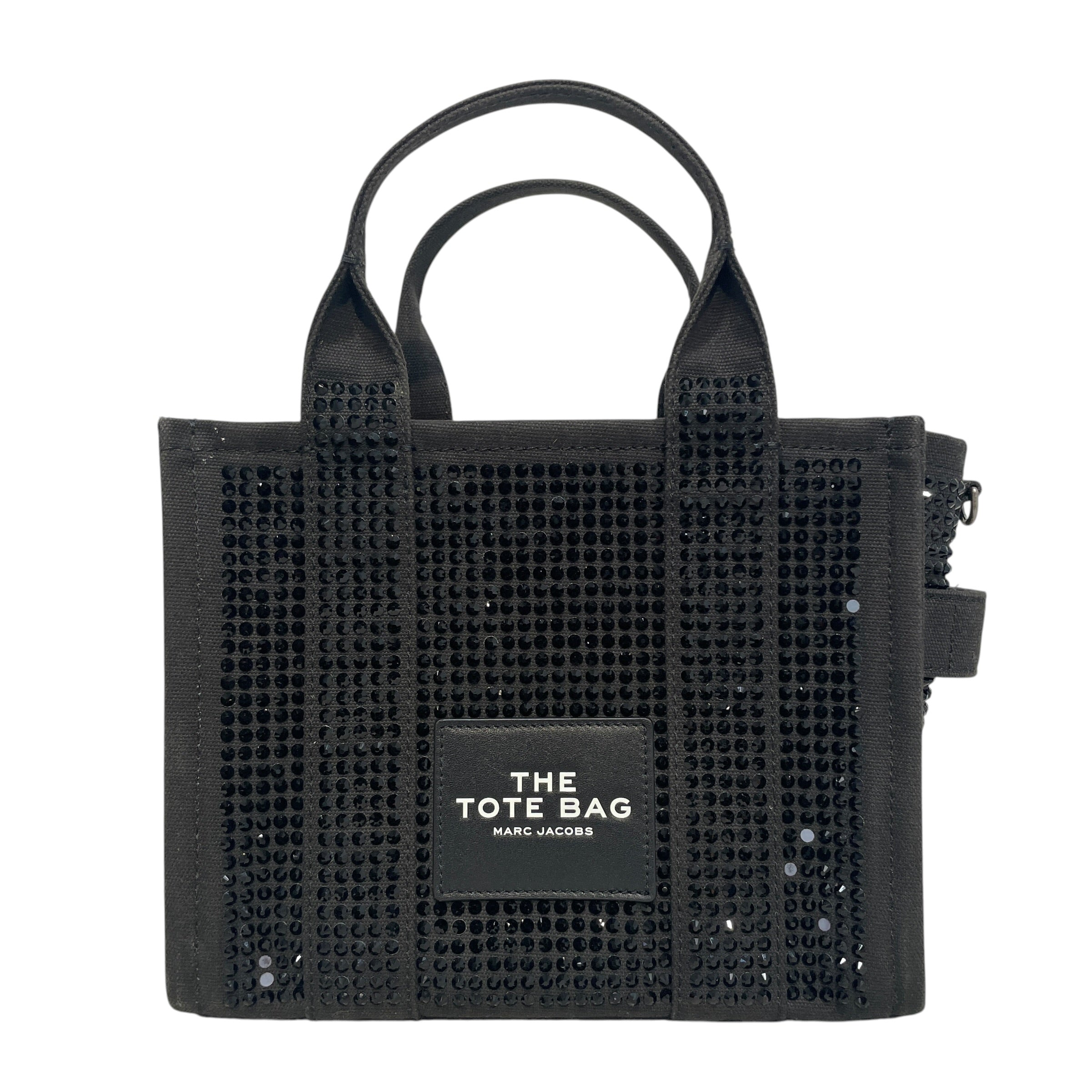 MARC BY MARC JACOBS/Tote Bag/All Over Print/Cotton/BLK/The Crystal Cotton Tote view 1