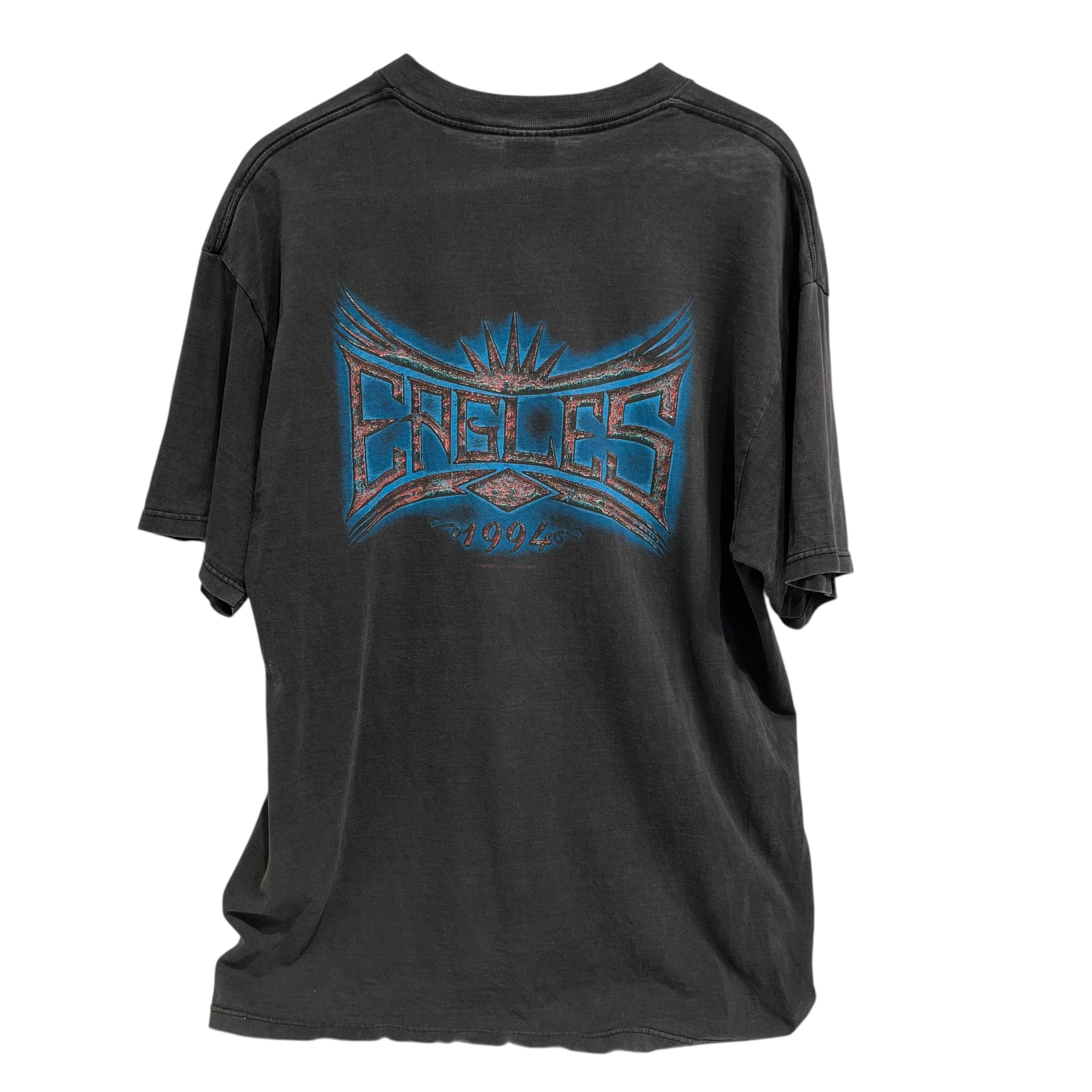 Vintage/T-Shirt/XL/Cotton/GRY/All Over Print/Eagle "Hell Freezes Over" view 3