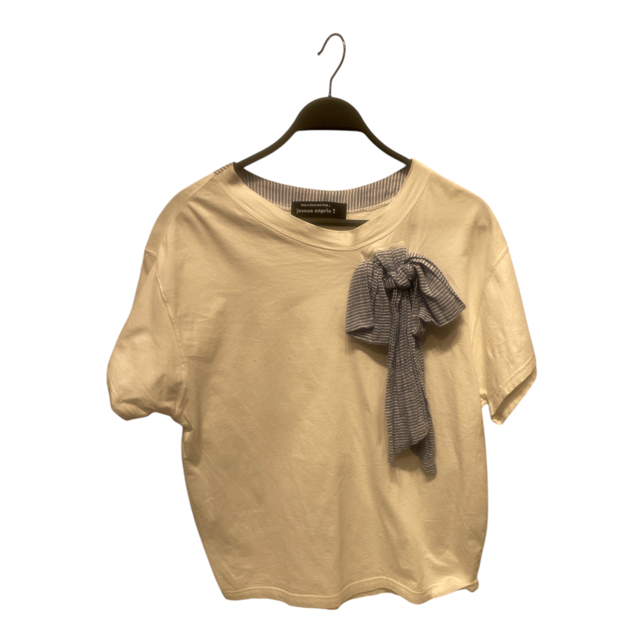 mercibeaucoup，jevous enprie!/T-Shirt/1/Polka dot/Cotton/GRN/ view 1