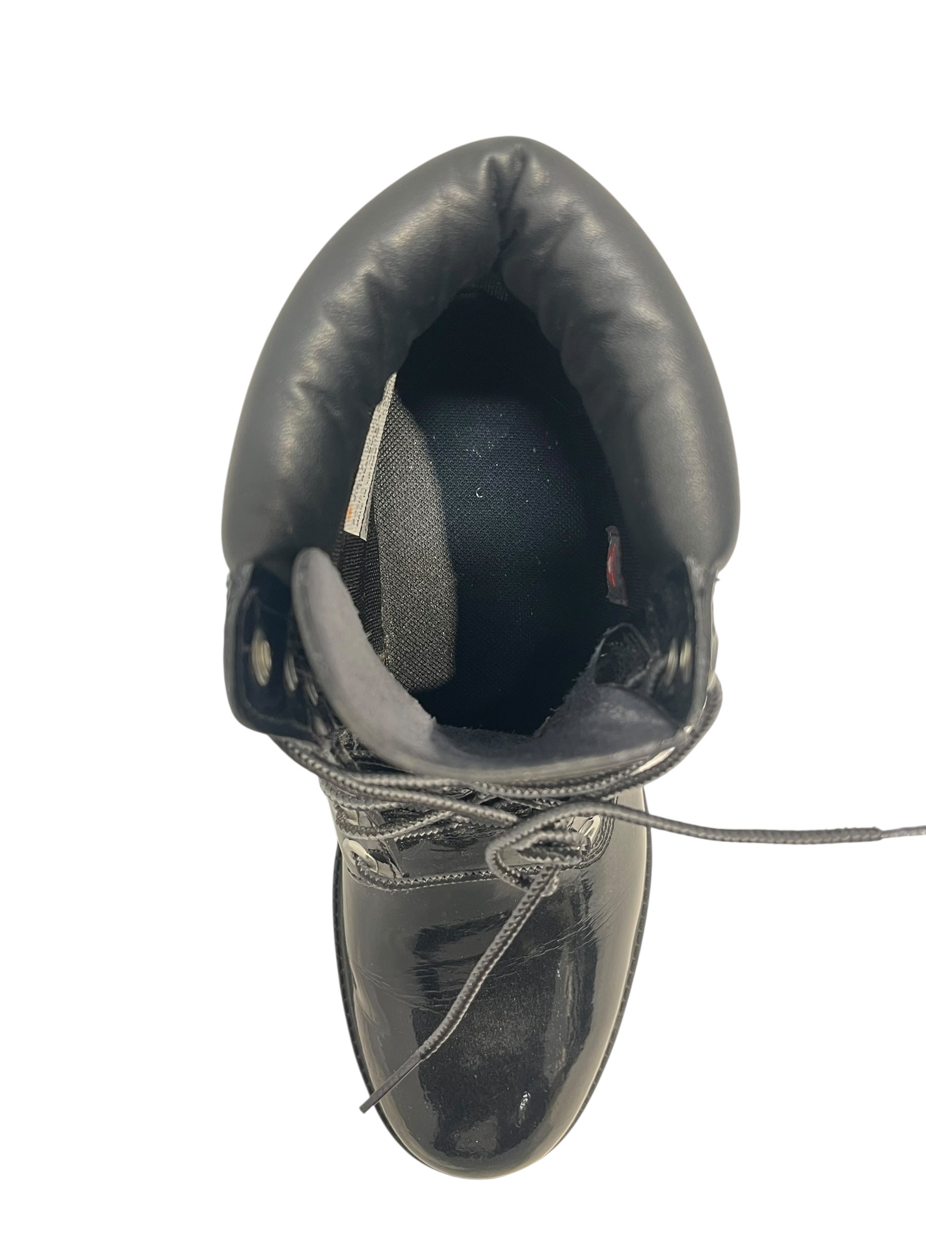 Veneda Carter/Timberland/Boots/US 8.5/Faux Leather/BLK/6-INCH GLAZED TIMB view 4