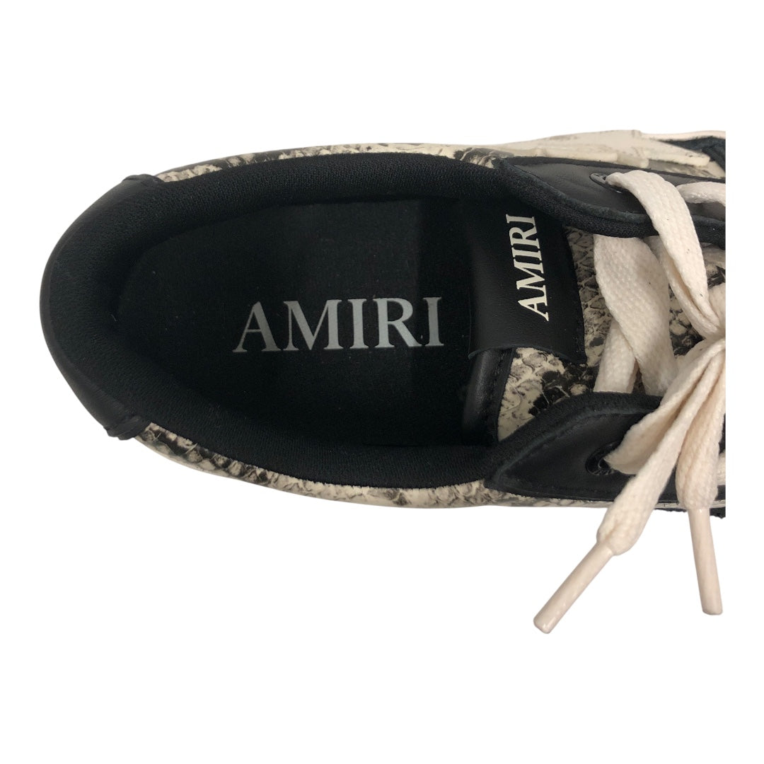 AMIRI/Low-Sneakers/EU 46/Leather/BLK/Stars/Snake Sneakers view 3