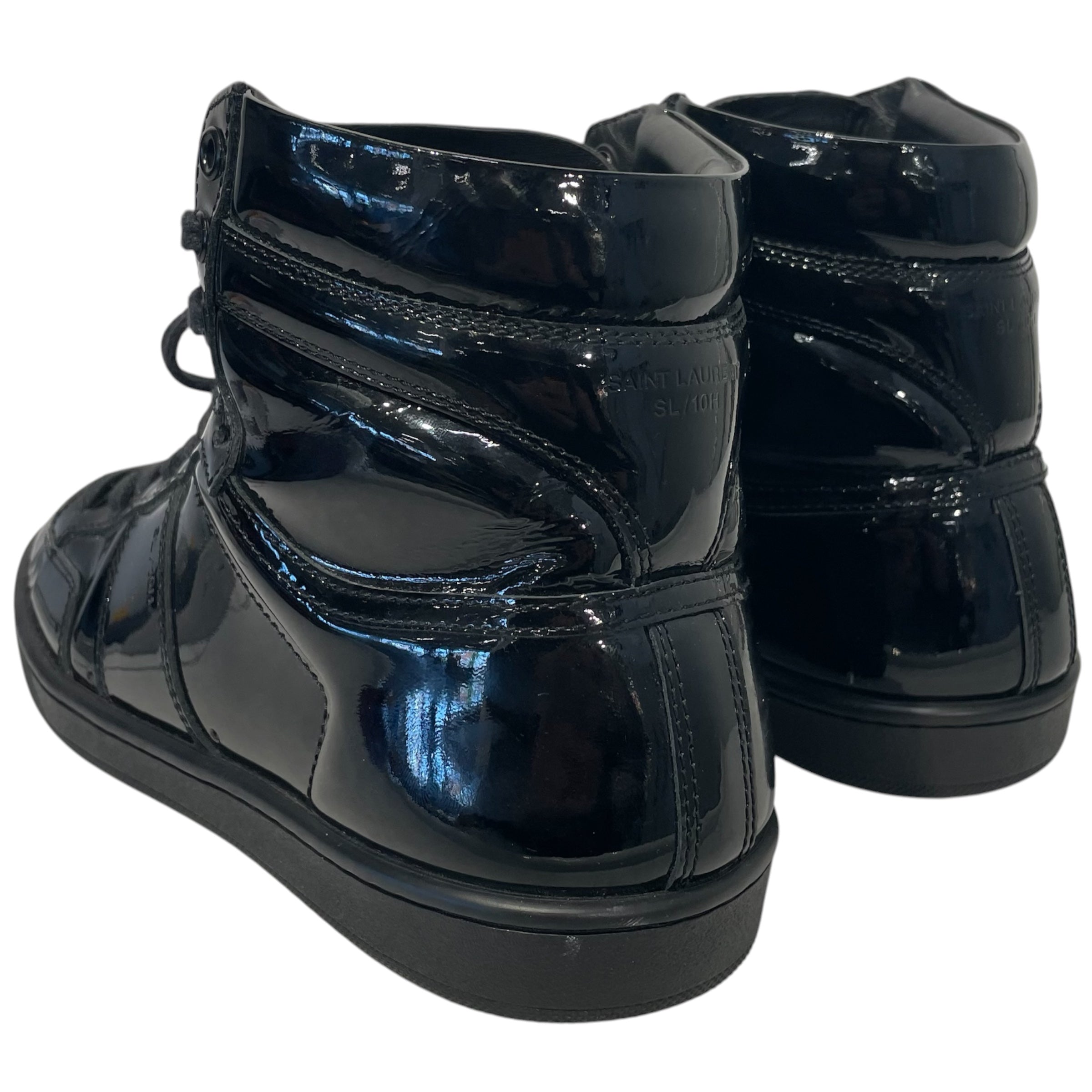 SAINT LAURENT/Hi-Sneakers/EU 41/Nylon/BLK/ view 2