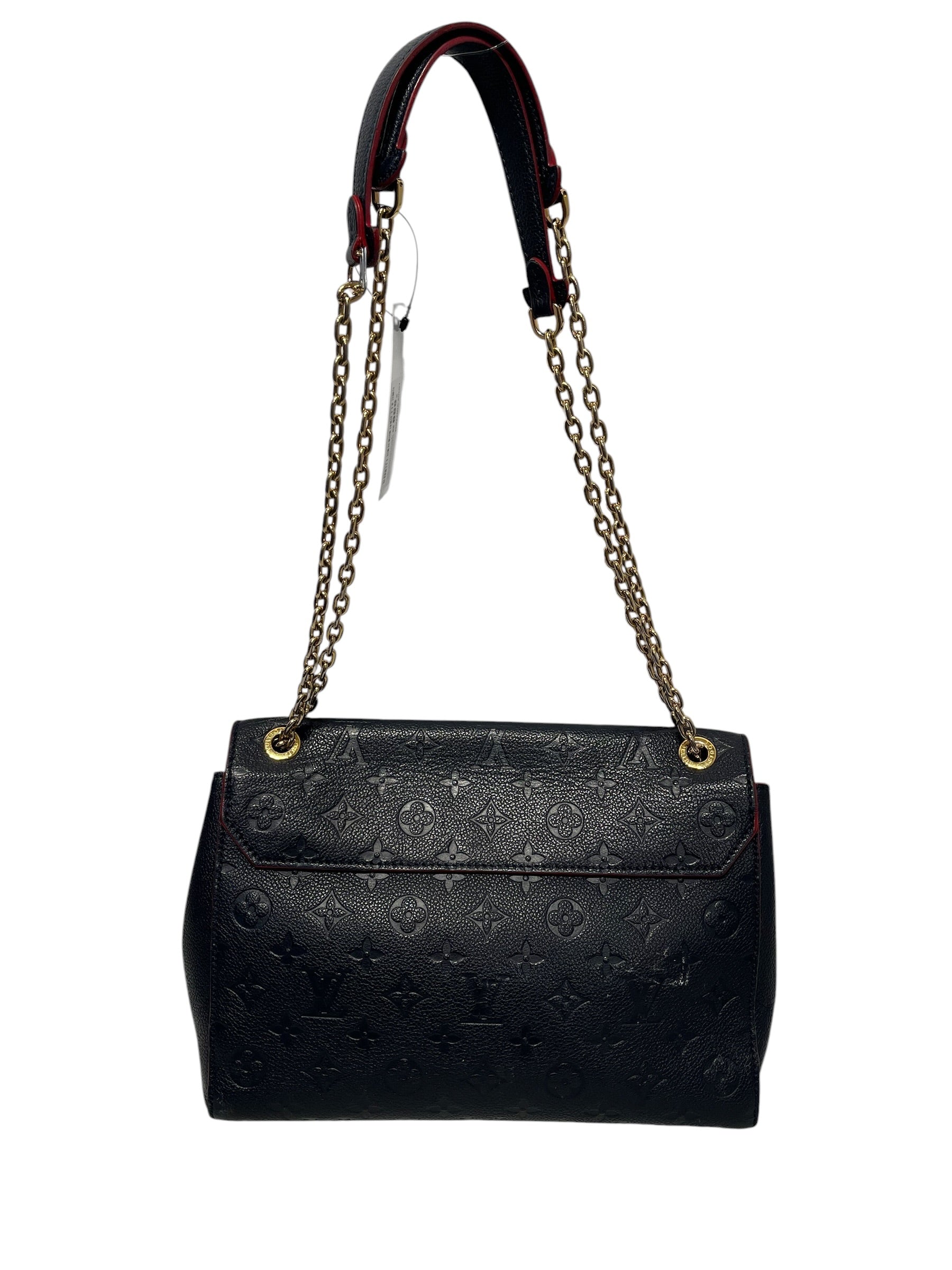 LOUIS VUITTON/Bag/Leather/NVY/VAVIN PM NAVY/RED view 3