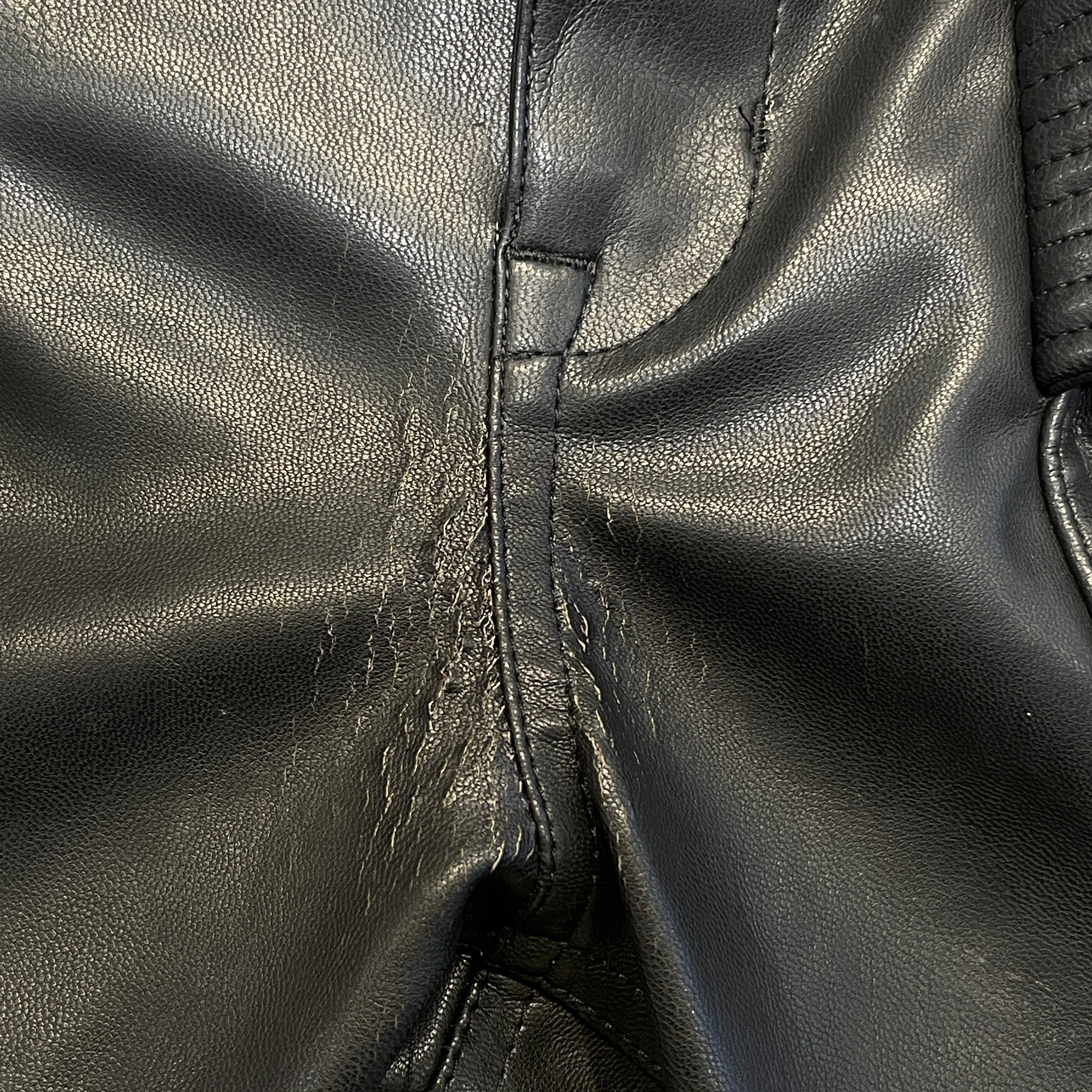 Rick Owens/Pants/29/Leather/BLK/Creach Cargo Skinny Demin view 6