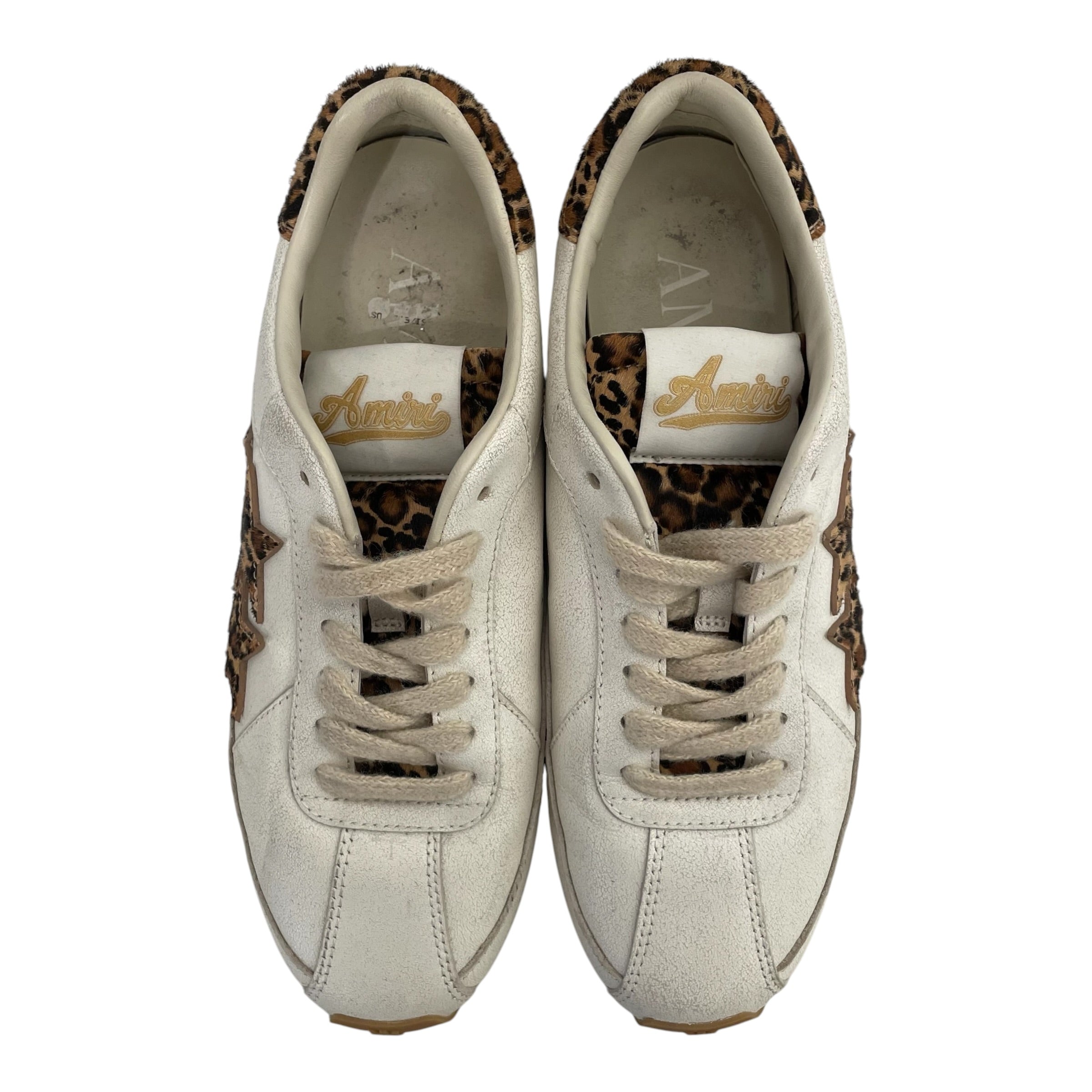 AMIRI/Low-Sneakers/US 10/Animal Pattern/Cotton/WHT/ view 5