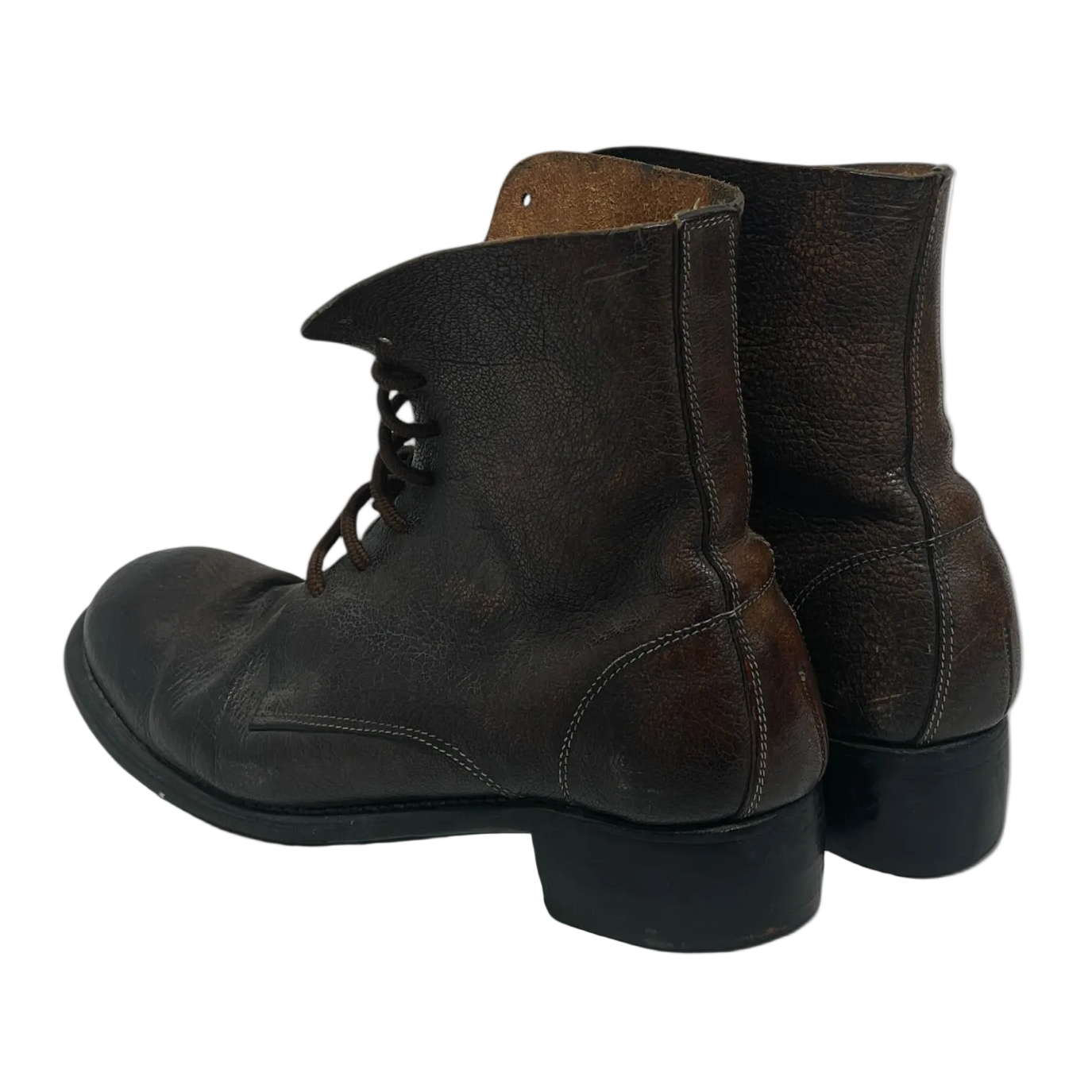 GUIDI/Lace Up Boots/EU 41/Horsehide/BRW/795 view 2