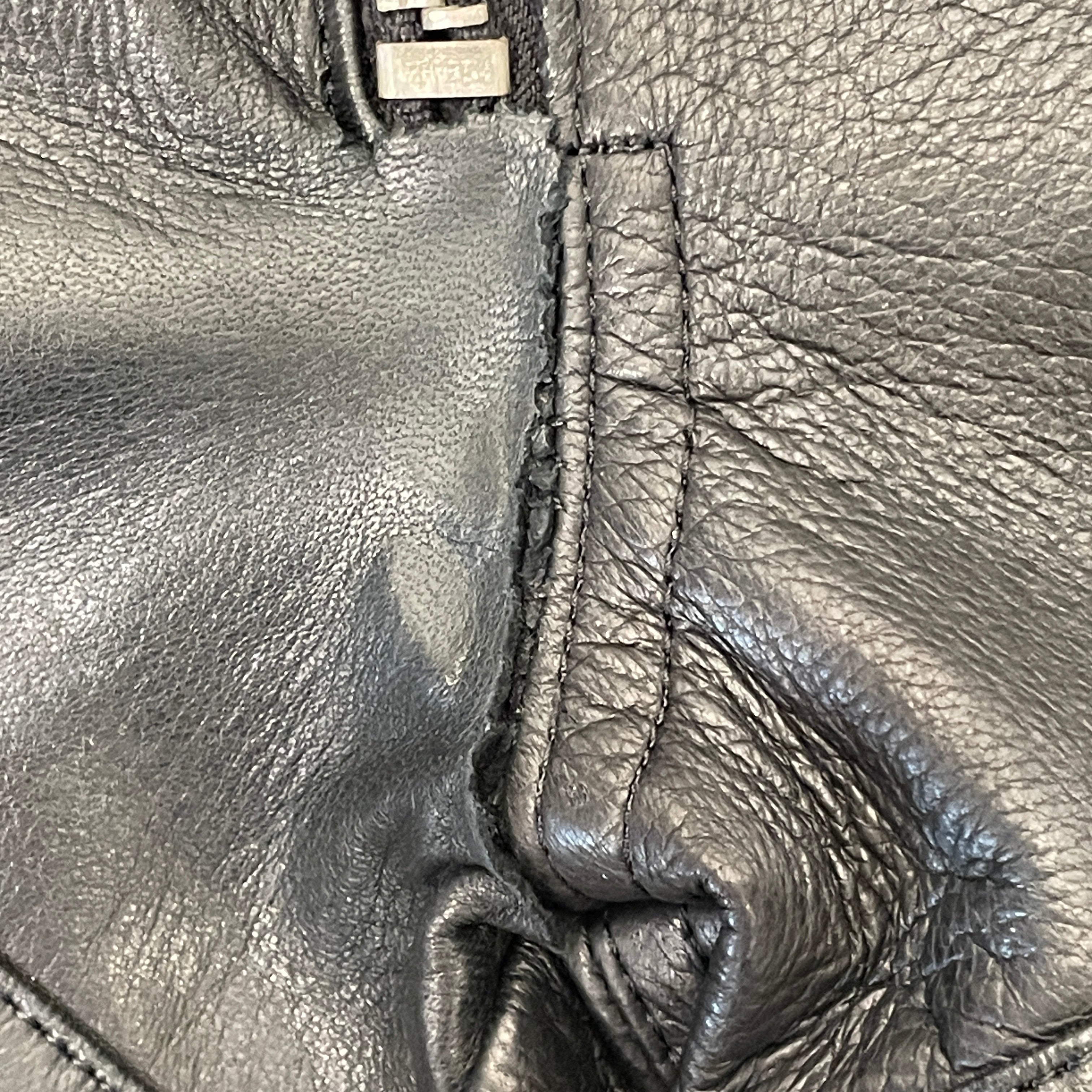 DIET BUTCHER SLIM SKIN/Bottoms/3/Sheepskin/BLK/ view 3