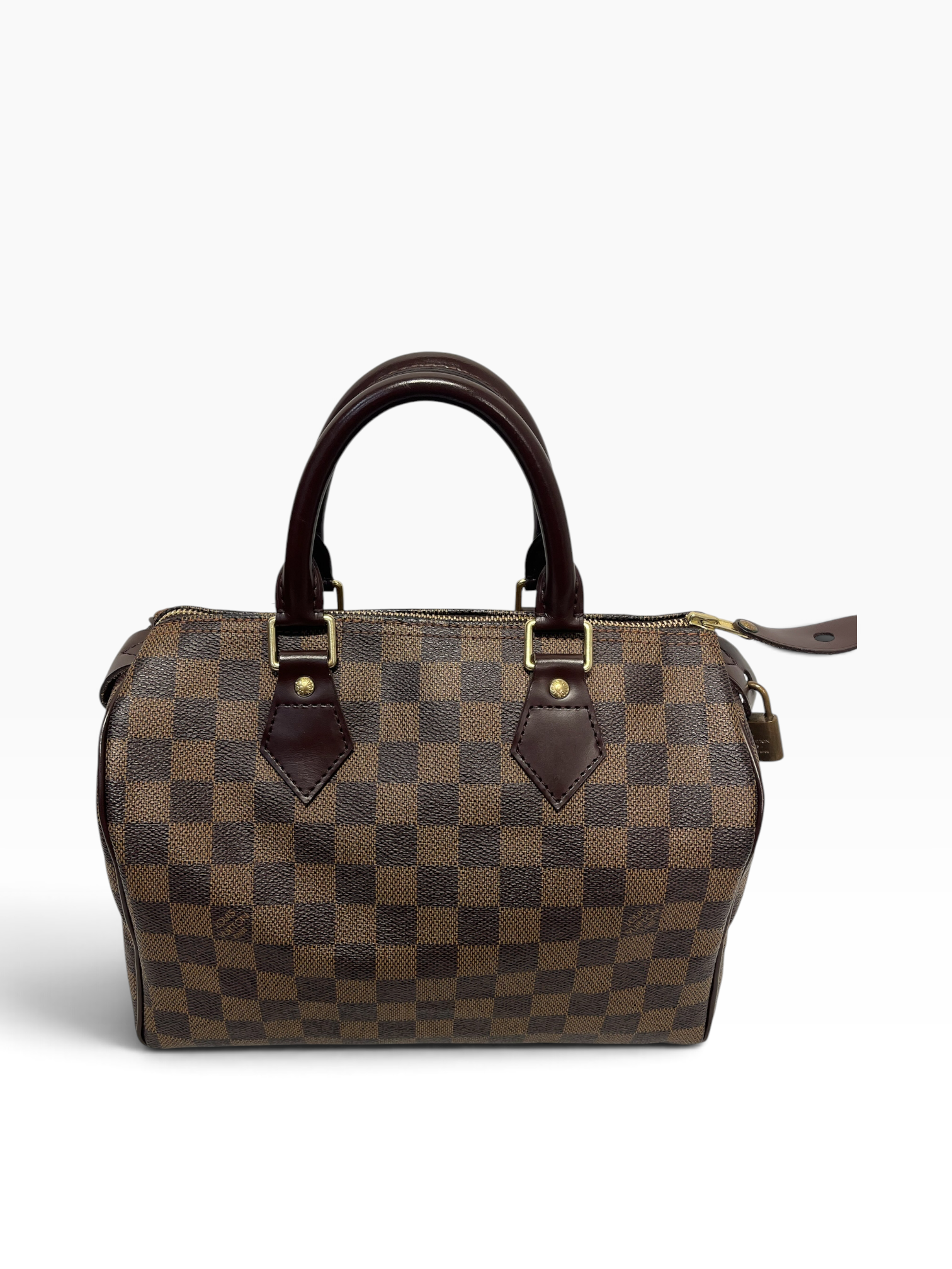 LOUIS VUITTON/Bag/Leather/BRW/Speedy view 1