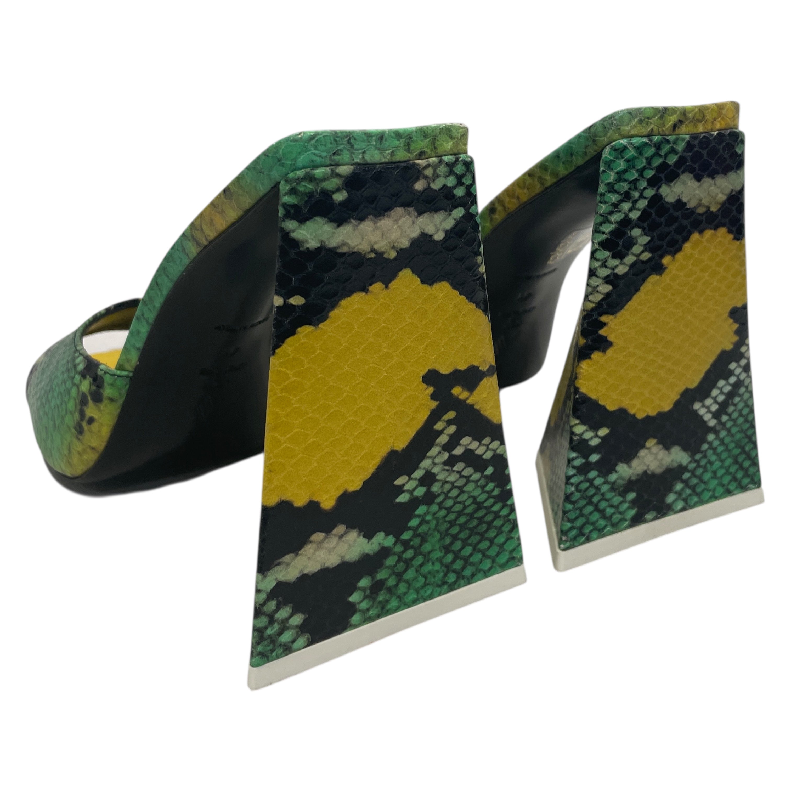 THE ATTICO/Heels/EU 41/Animal Pattern/Leather/MLT/Open-Toe/ view 2
