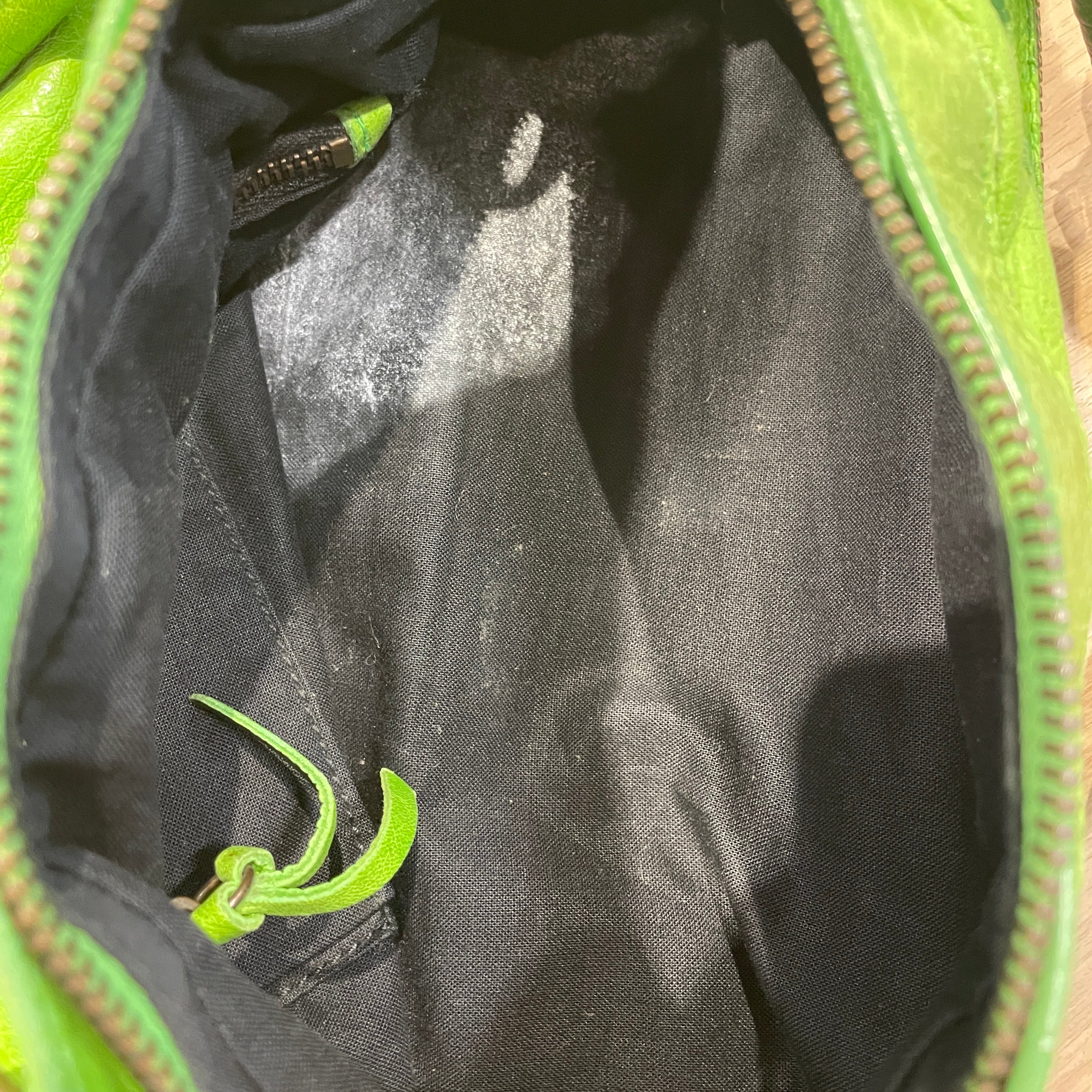 BALENCIAGA/Bag/Leather/GRN/VTG 'APPLE GREEN' MOTO FIRST view 4