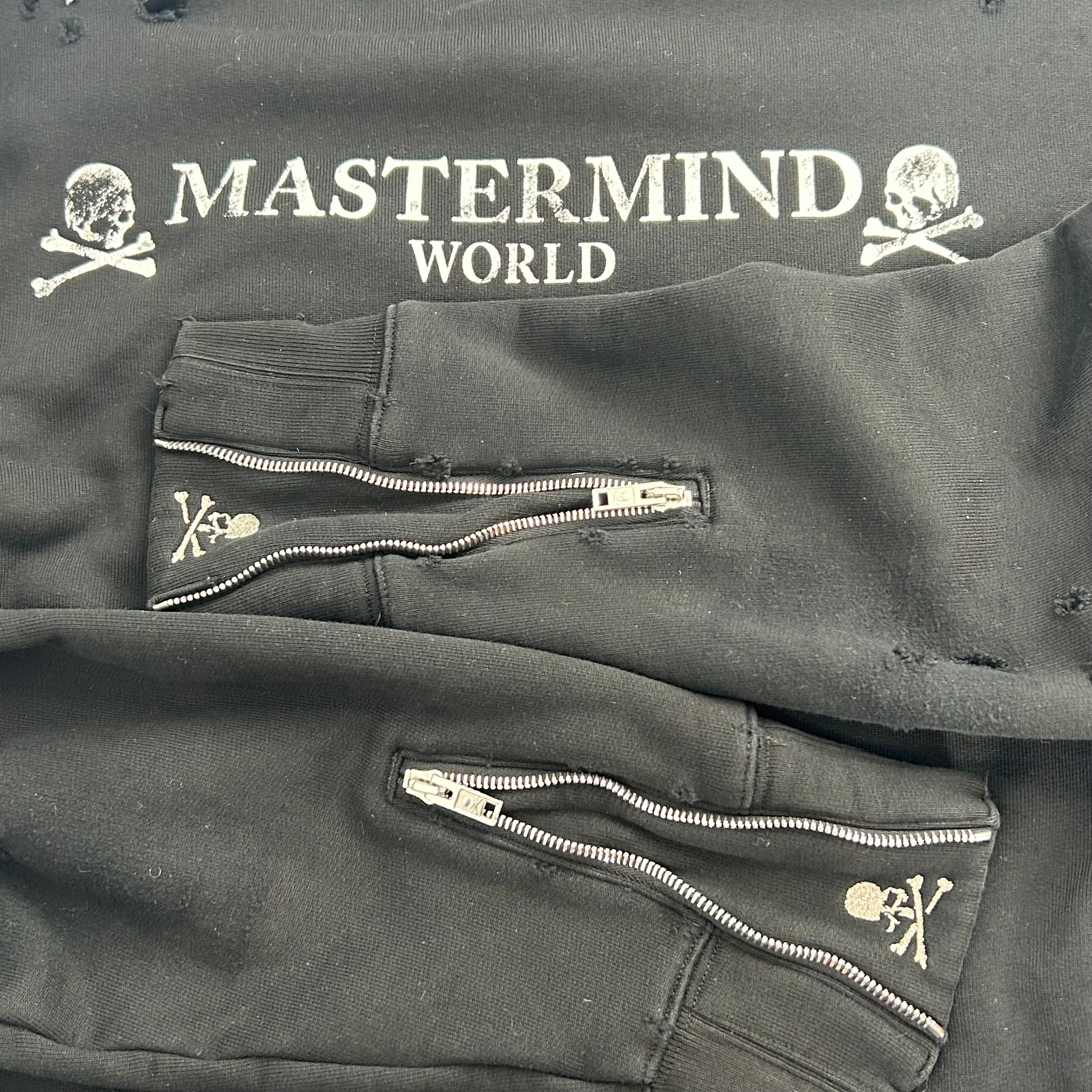 mastermind JAPAN/Sweatshirt/L/Cotton/BLK/ZIPPERS ON SLEEVES view 5