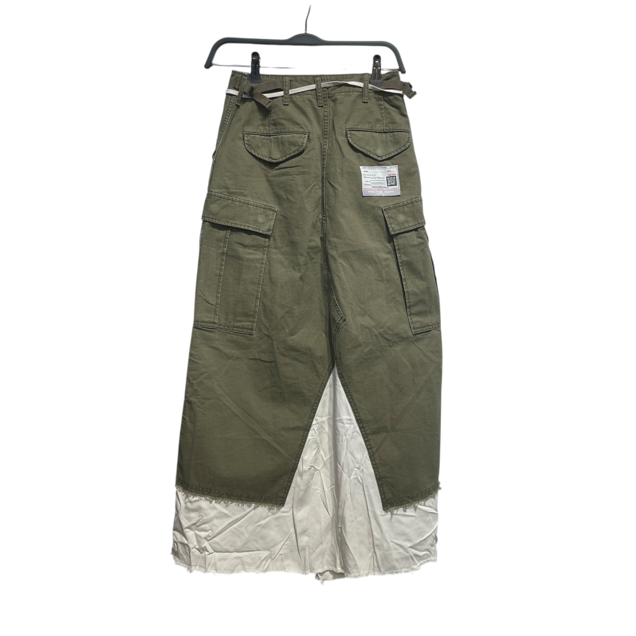 MIHARA YASUHIRO/Long Skirt/36/Cotton/KHK/ view 2