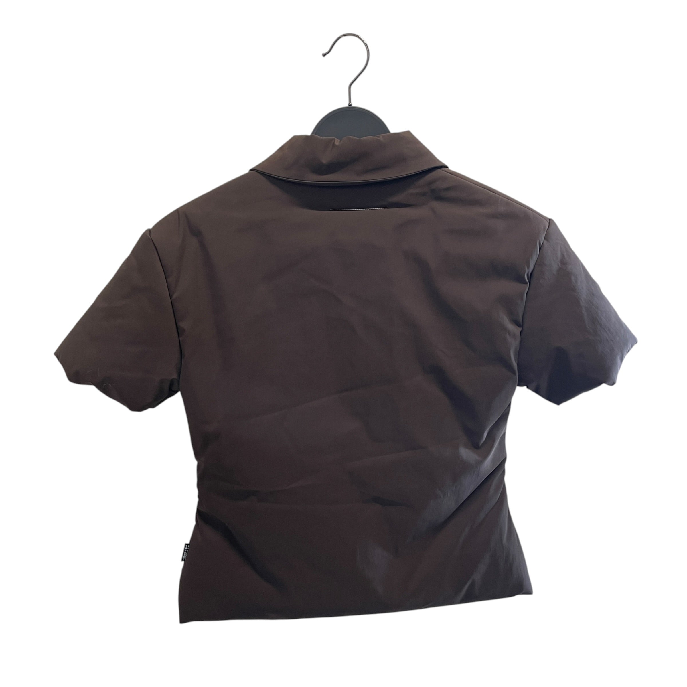 MM6/SS Shirt/S/Nylon/BRW/PUFFER SHIRT view 2