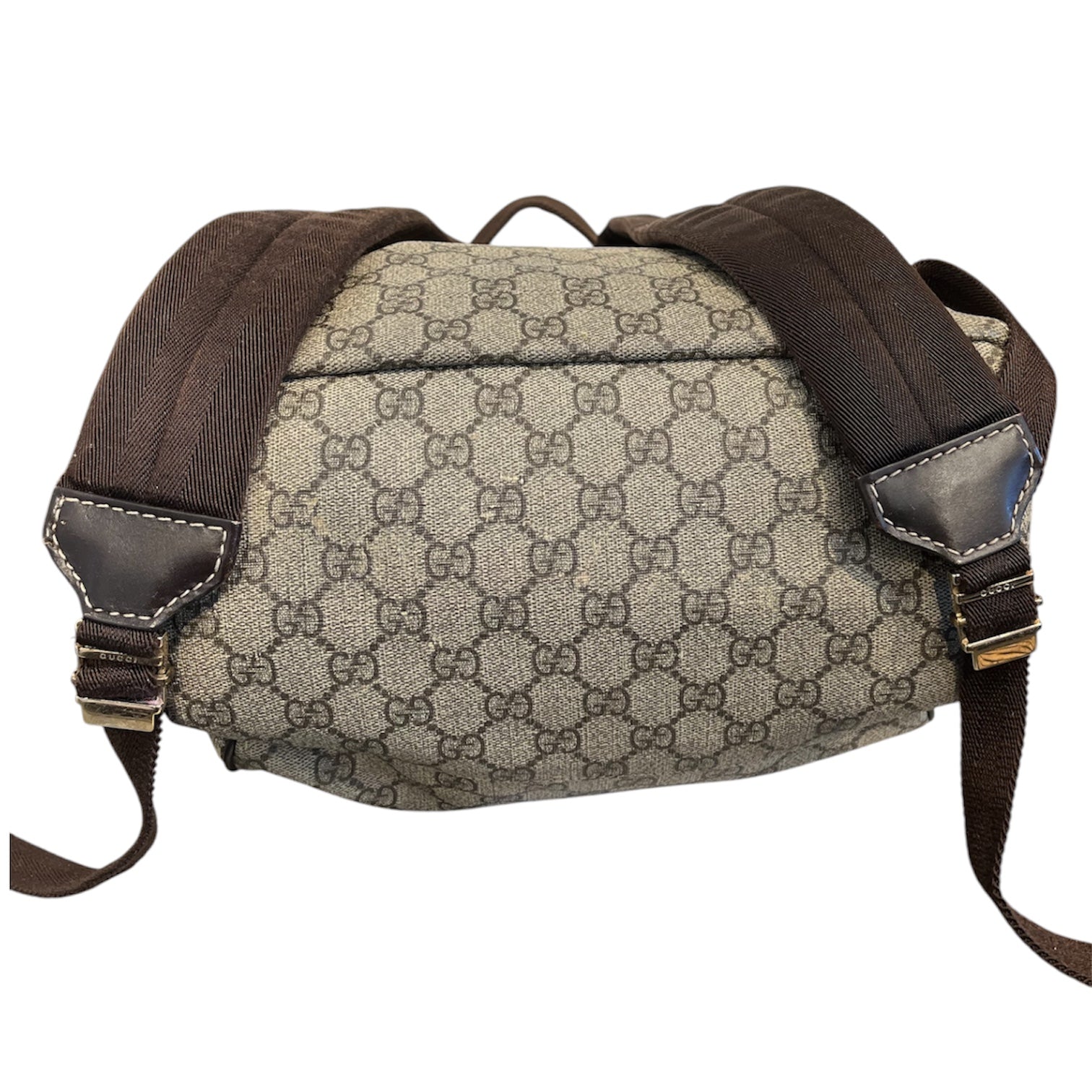 GUCCI/Backpack/Monogram/Leather/BRW/GG SUPREME CANVAS BACKPACK view 3