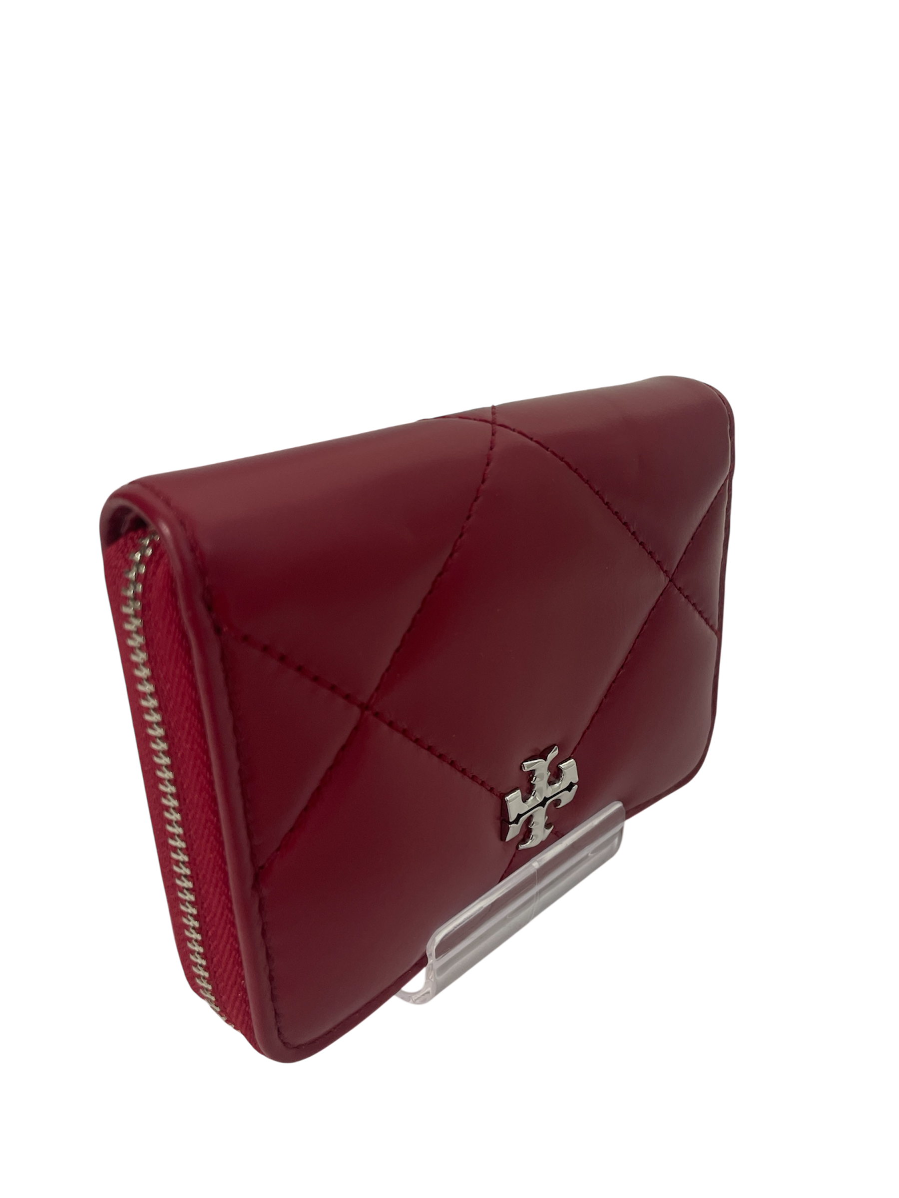 TORY BURCH/Wallet/Leather/RED/TORY BURCH SMALL RED WALLET view 1
