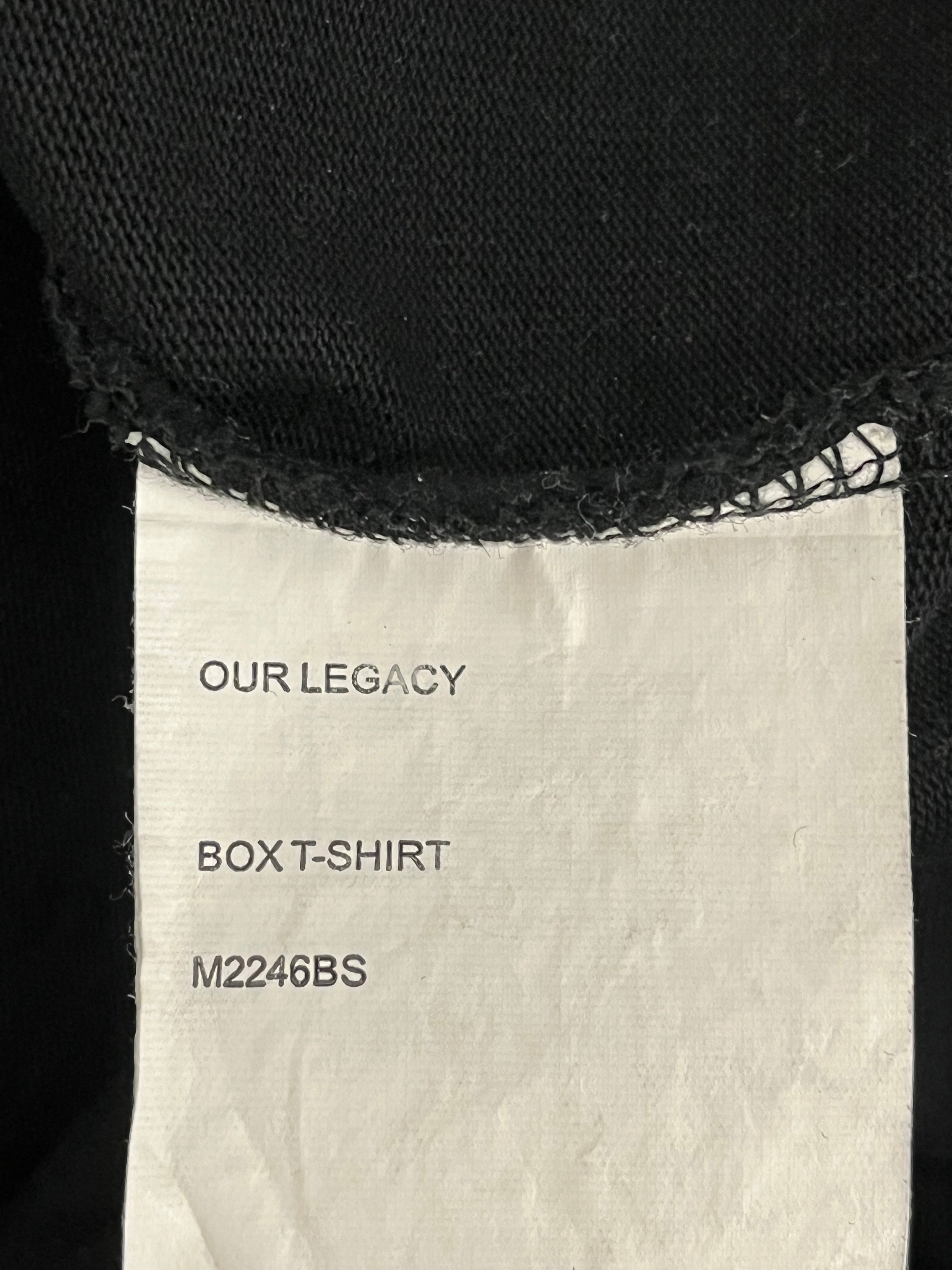 OUR LEGACY/T-Shirt/L/Cotton/BLK/Graphic/SWING OF PENDULUM view 4
