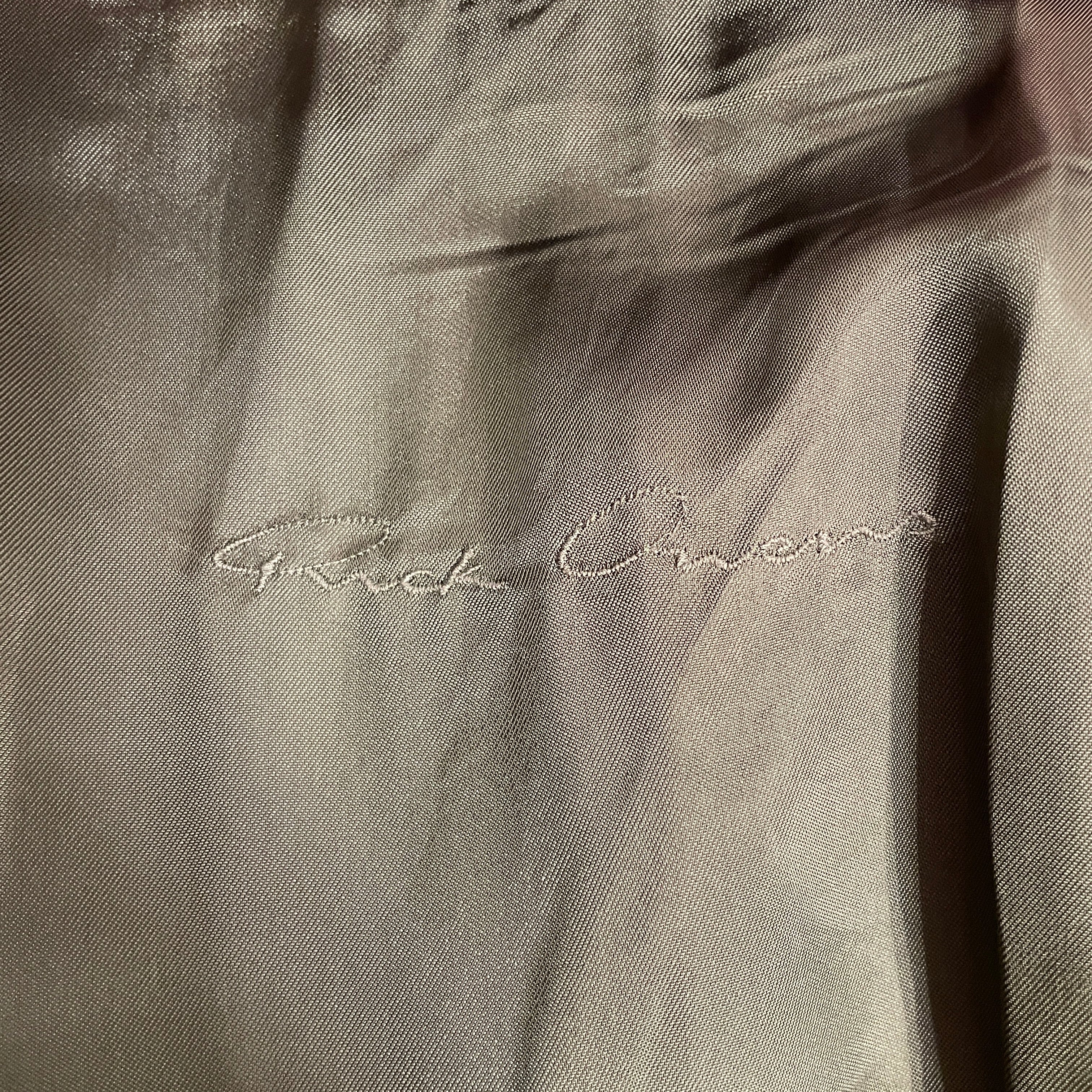 Rick Owens/Riders Jkt (S)/36/Leather/GRN/OLIVE BIKER JKT view 3
