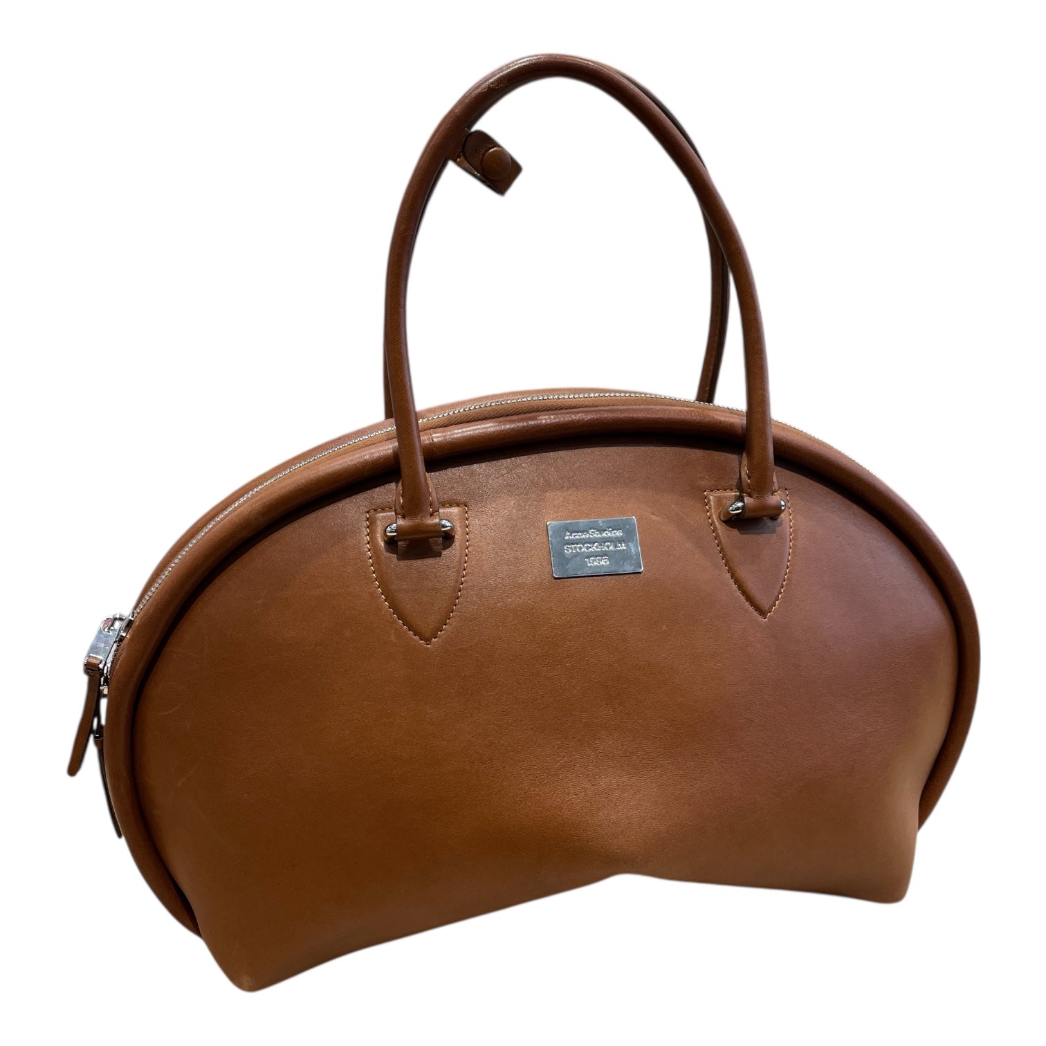 Acne Studios/Tote Bag/Leather/BRW/BOWLINA view 1