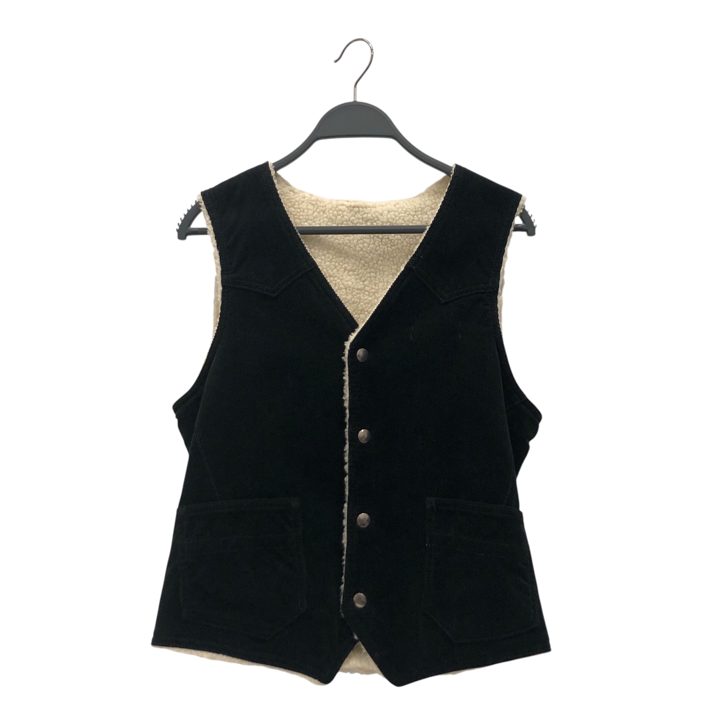NUMBER (N)INE/Fleece Vest/2/Corduroy/BLK/n (n) view 1