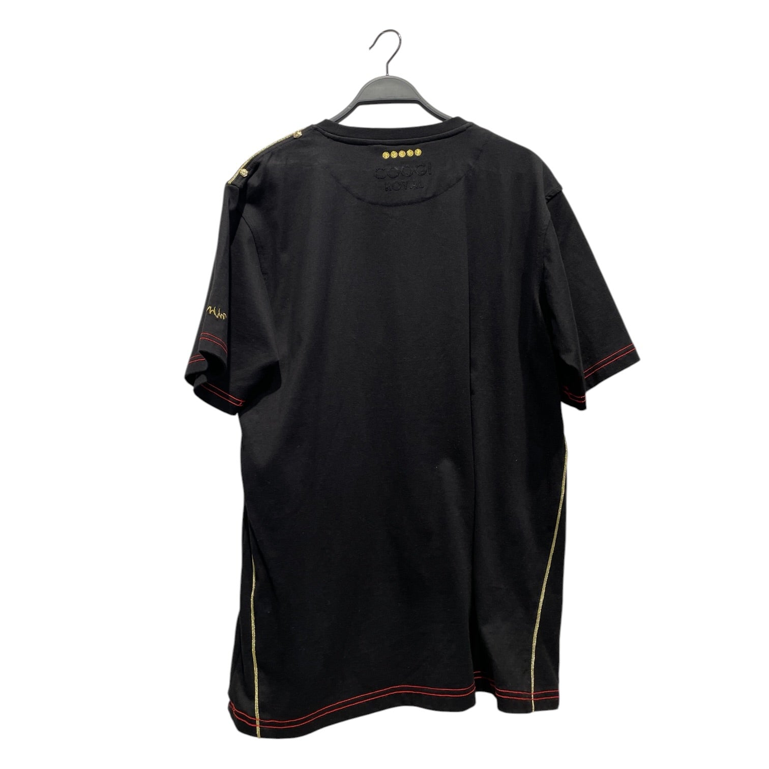 COOGI/T-Shirt/L/Cotton/BLK/COOGI ROYAL CREST GOLD/RED view 2
