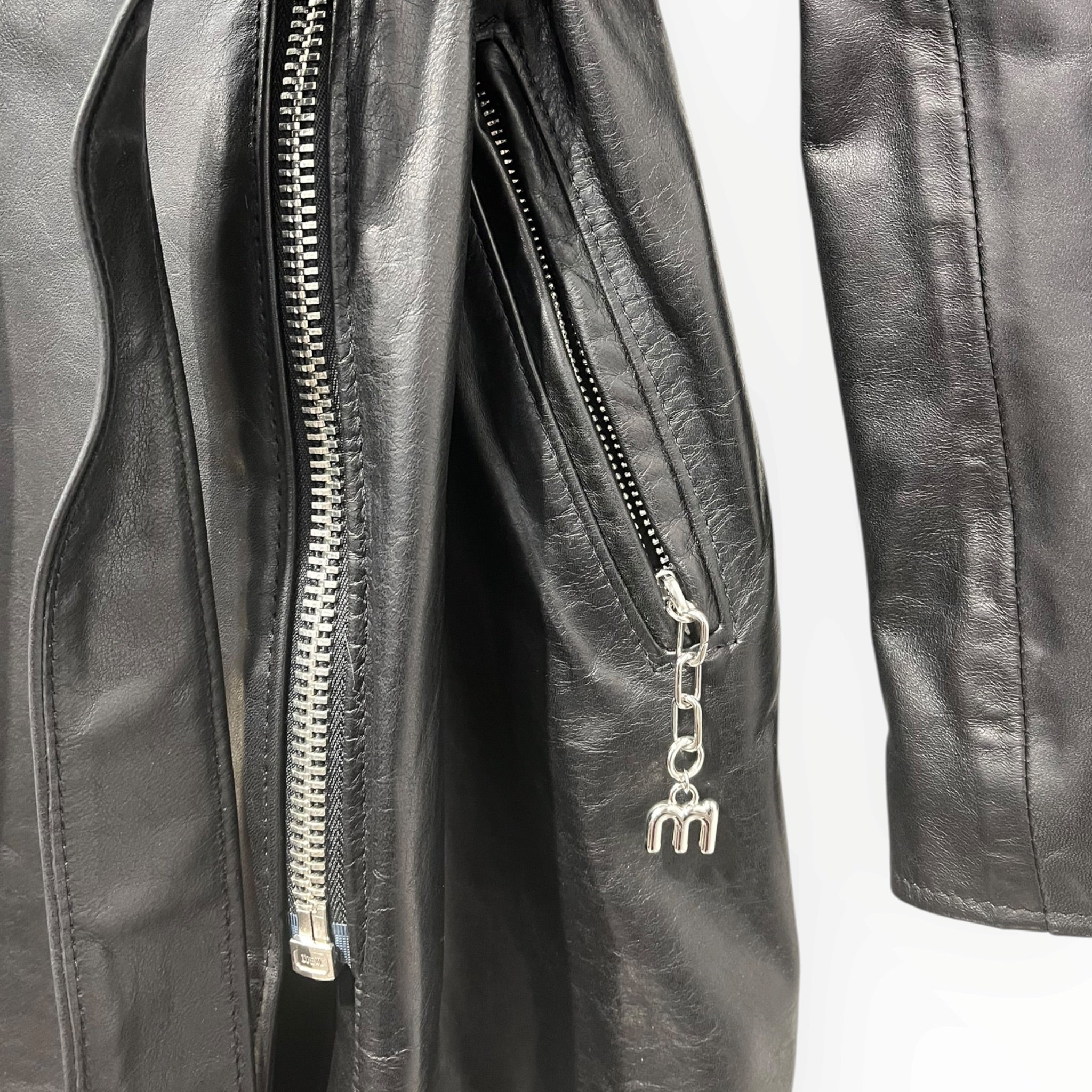 Schott/MARC JACOBS/Coat/S/Leather/BLK/PERFECTO/ RIDERS JACKET view 5
