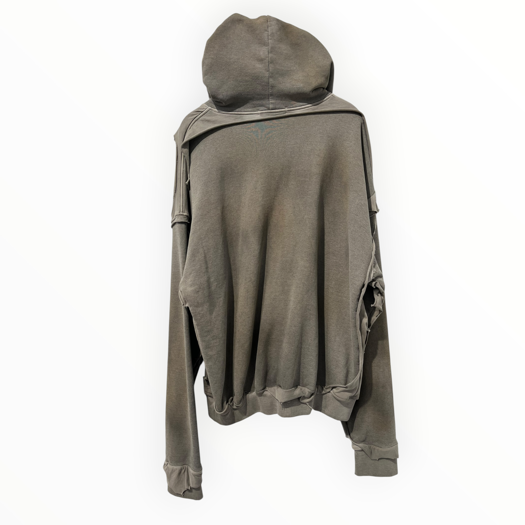 ALEXANDER DIGENOVA/Hoodie/3/Cotton/GRY/SKID ROW HOODIE BNWT view 2